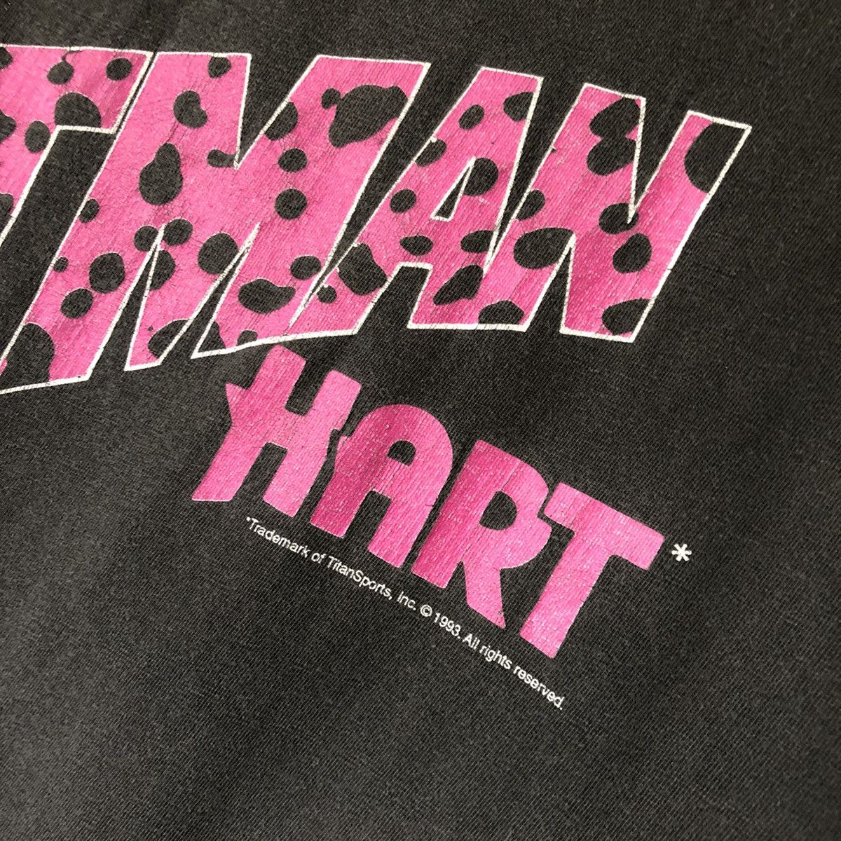 WWE Hitman Bret Hart 1993 vintage tee t shirt Size US M / EU 48-50 / 2 - 7 Thumbnail