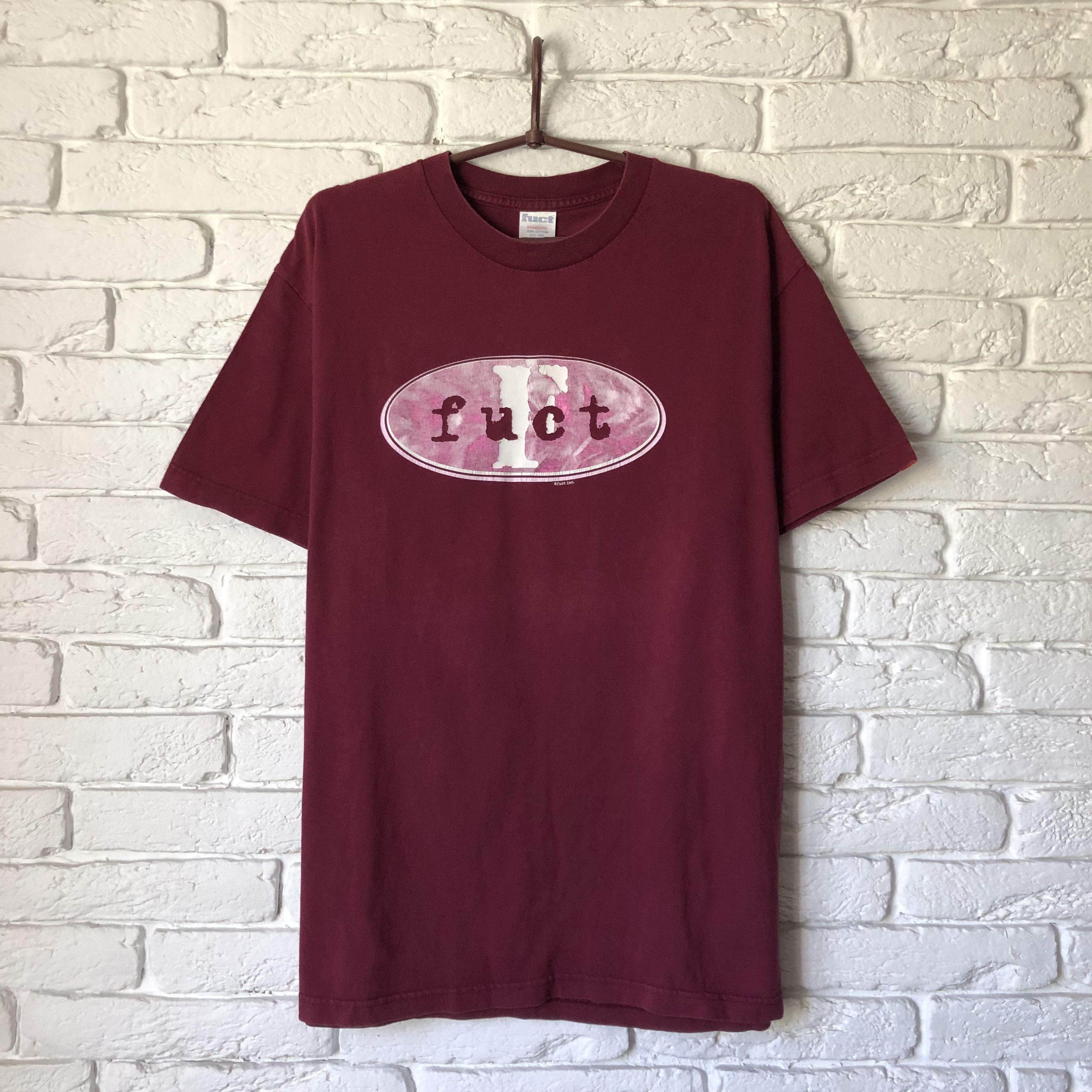 トップス fuct 90s Vintage 90s FUCT Shirt Size L Made in USA Skate Streetwear