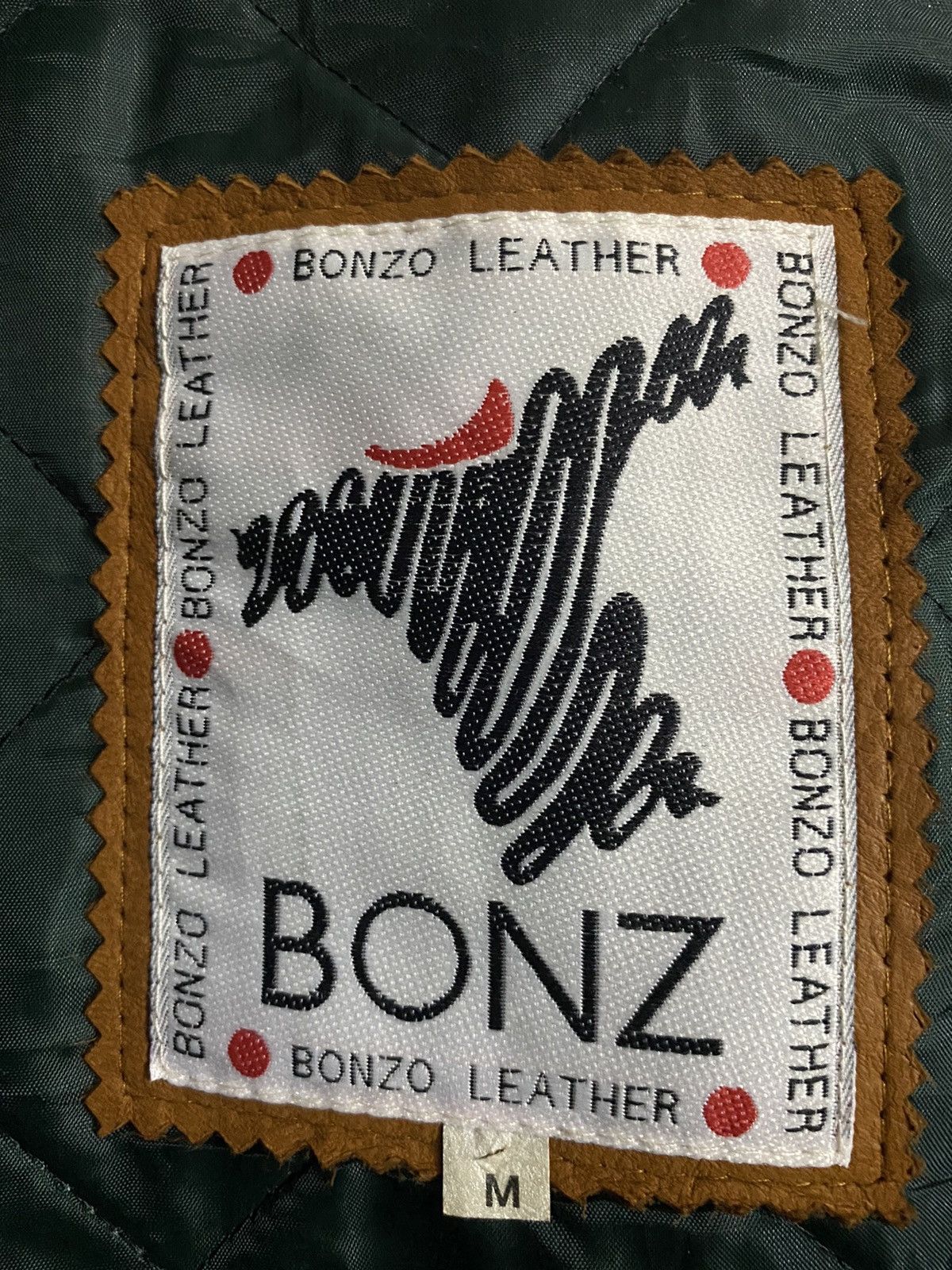 Leather Australia Made Bonzo Leather Varsity Jacket Size US L / EU 52-54 / 3 - 9 Thumbnail