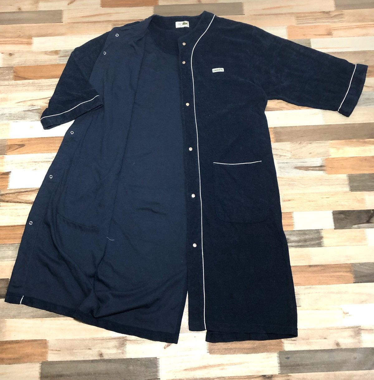 Lacoste Fleece Chemise Lacoste Homewear Size US L / EU 52-54 / 3 - 2 Thumbnail