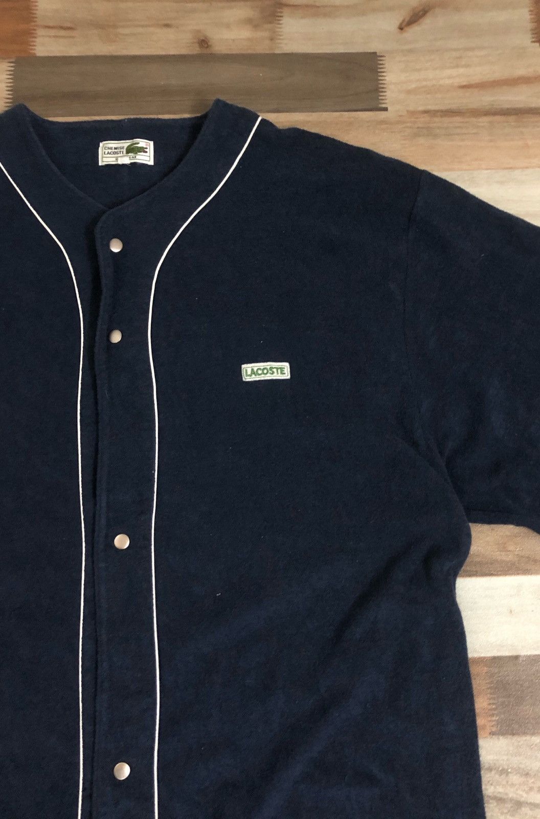 Lacoste Fleece Chemise Lacoste Homewear Size US L / EU 52-54 / 3 - 4 Thumbnail