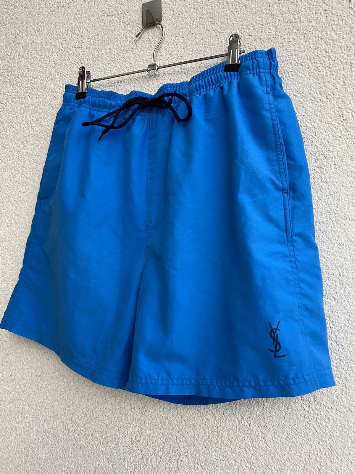 Yves Saint Laurent Blue YSL Shorts M size Summer Size US 31 - 10 Thumbnail