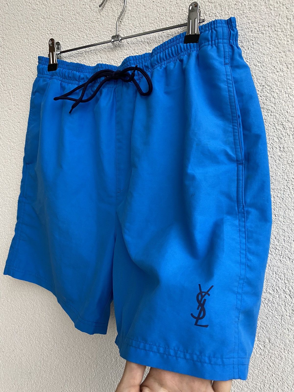 Yves Saint Laurent Blue YSL Shorts M size Summer Size US 31 - 1 Thumbnail