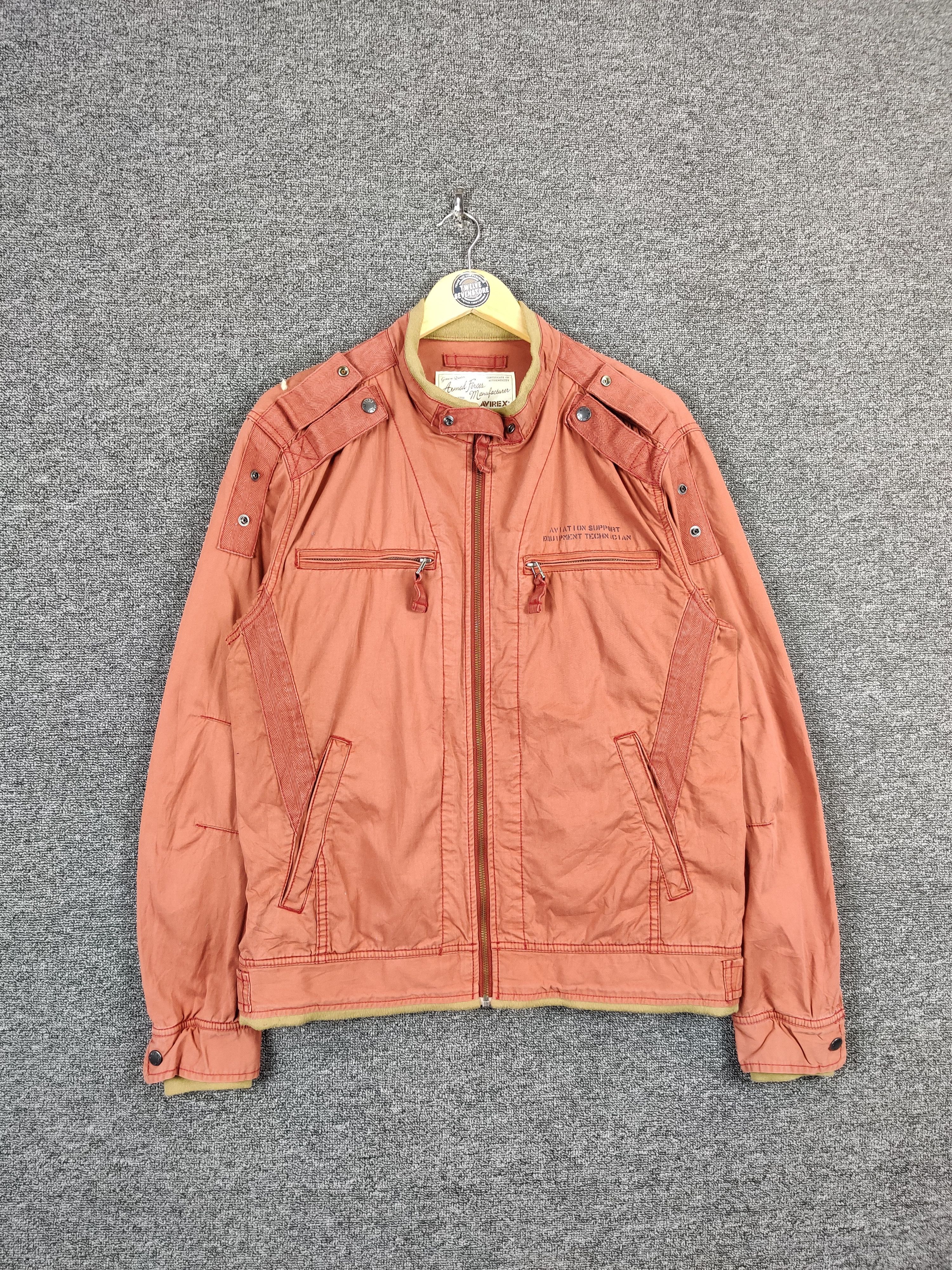 Avirex Vintage 90s Avirex Military Jacket Size US XL / EU 56 / 4 - 1 Thumbnail
