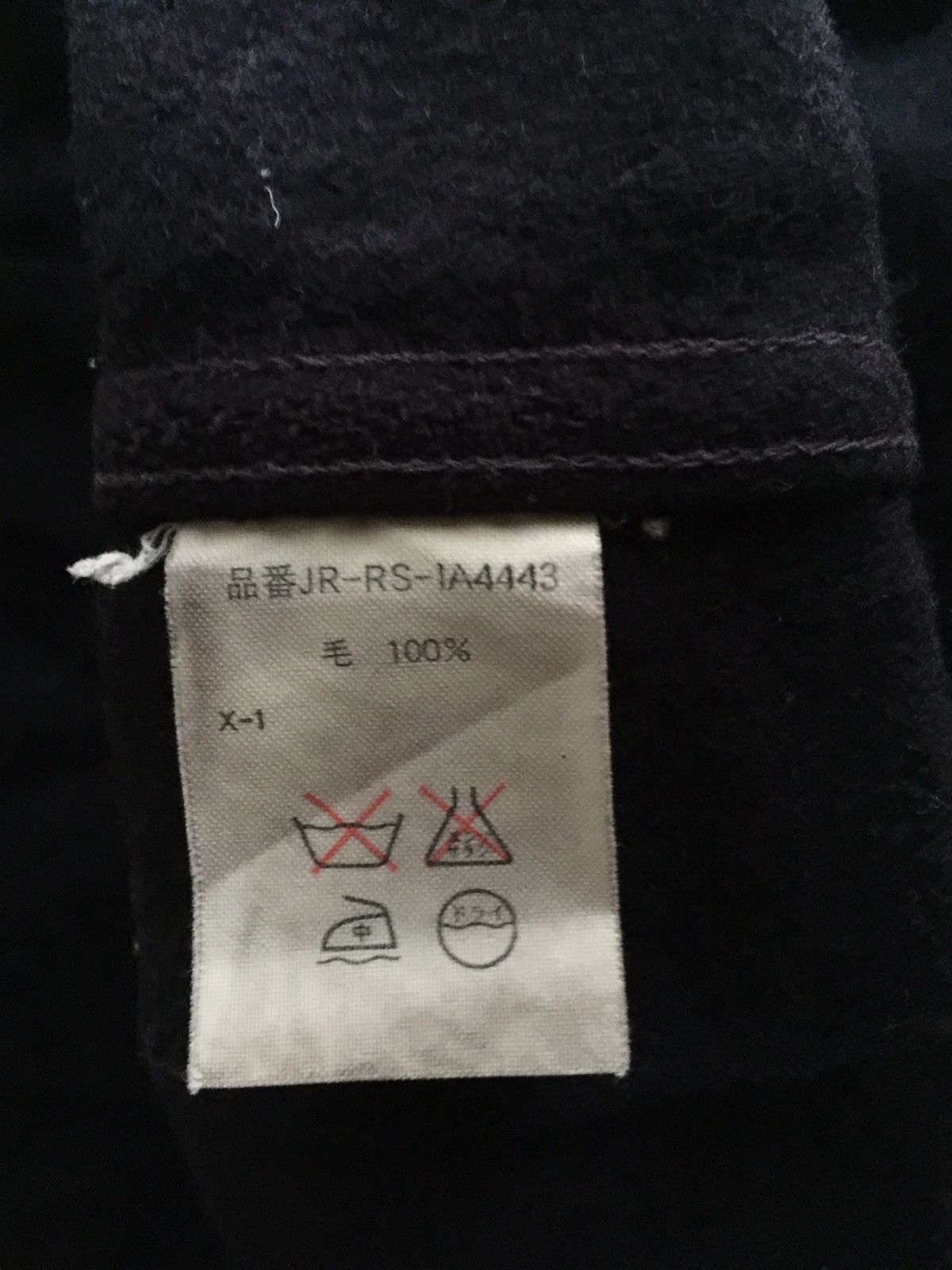 RRL Ralph Lauren 🔥Vintage RRL Ralph Lauren Wool Chore Jacket Navy Size US S / EU 44-46 / 1 - 5 Thumbnail