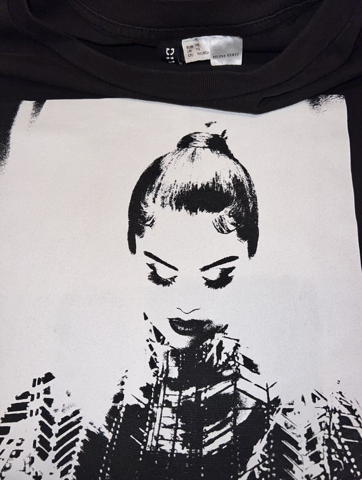 Band Tees × H&M × Rap Tees Selena Gomez T-shirt / Dress Size XS / US 0-2 / IT 36-38 - 12 Thumbnail