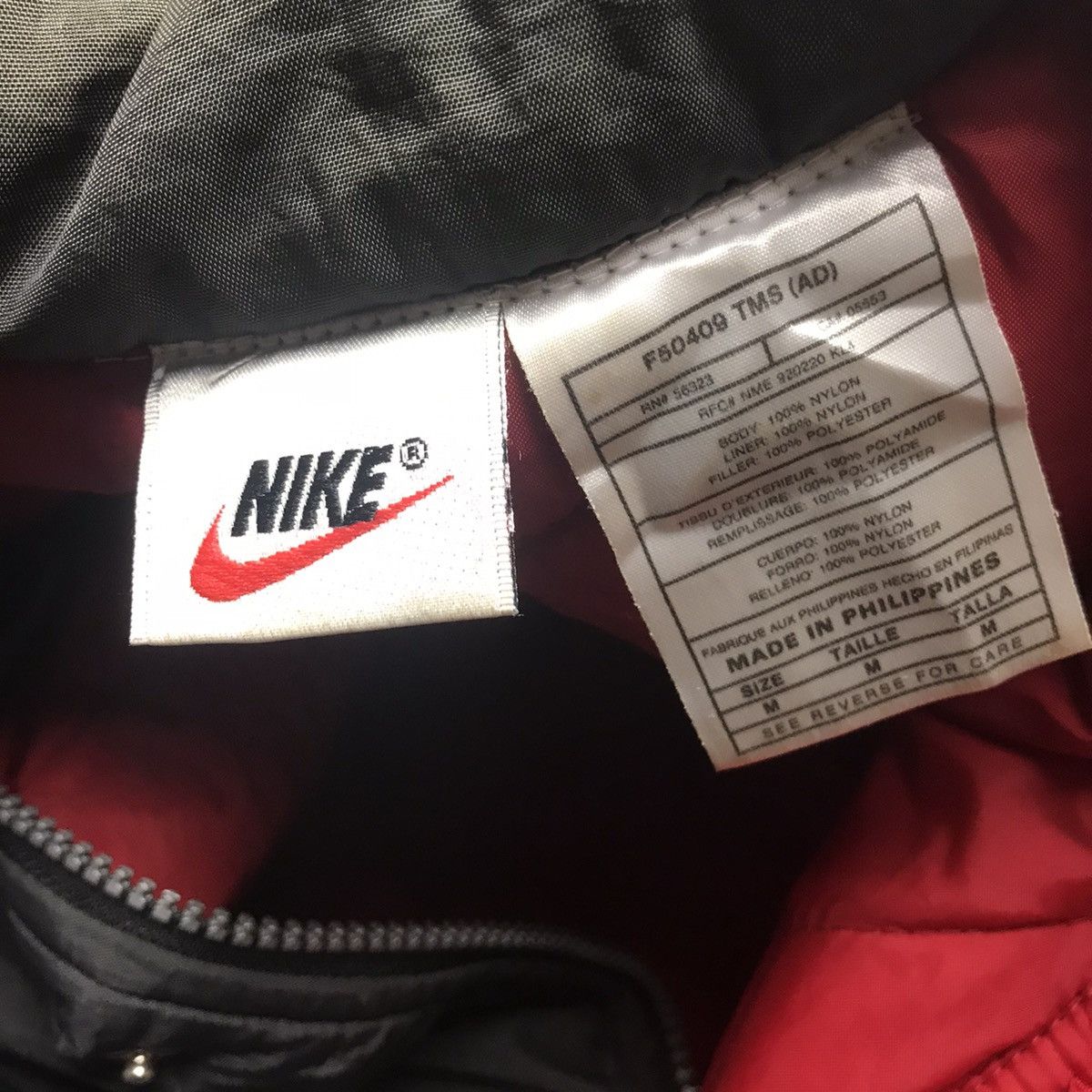Nike Vintage 90s Nike Padded Bench Coat Size US M / EU 48-50 / 2 - 10 Thumbnail