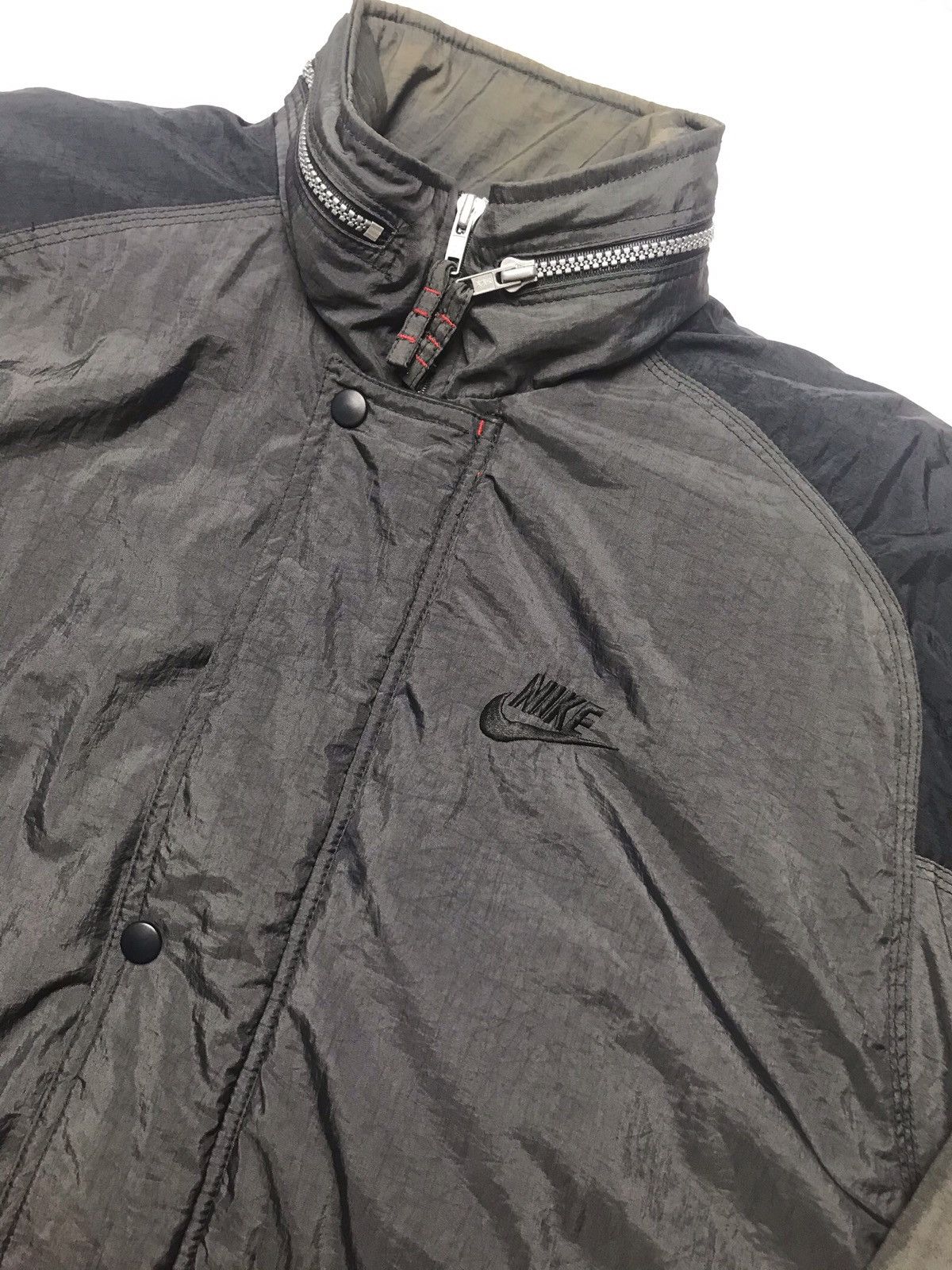 Nike Vintage 90s Nike Padded Bench Coat Size US M / EU 48-50 / 2 - 5 Thumbnail
