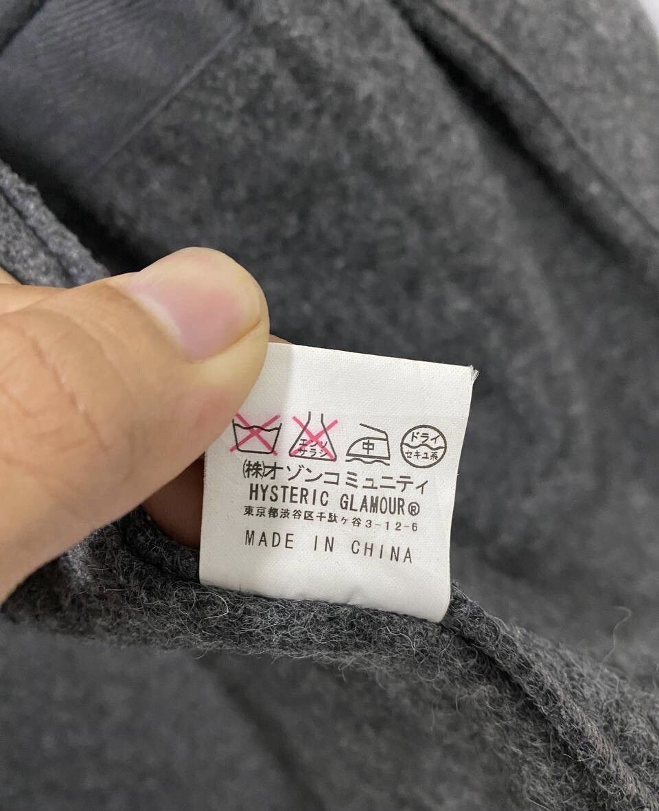 Hysteric Glamour VINTAGE HYSTERIC GLAMOUR 69-70 DUFFLE WOOL WITH PATCHES Size US M / EU 48-50 / 2 - 14 Thumbnail