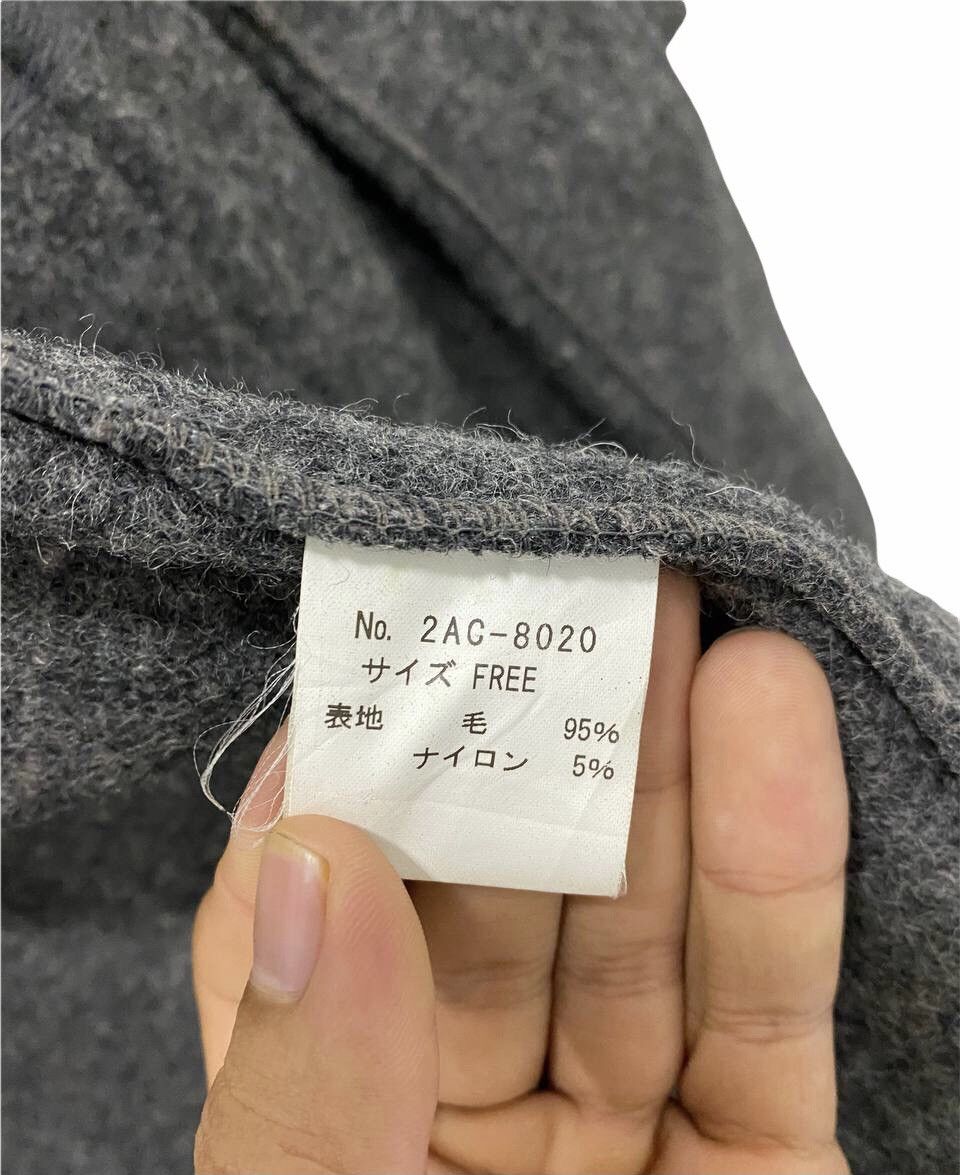 Hysteric Glamour VINTAGE HYSTERIC GLAMOUR 69-70 DUFFLE WOOL WITH PATCHES Size US M / EU 48-50 / 2 - 13 Thumbnail