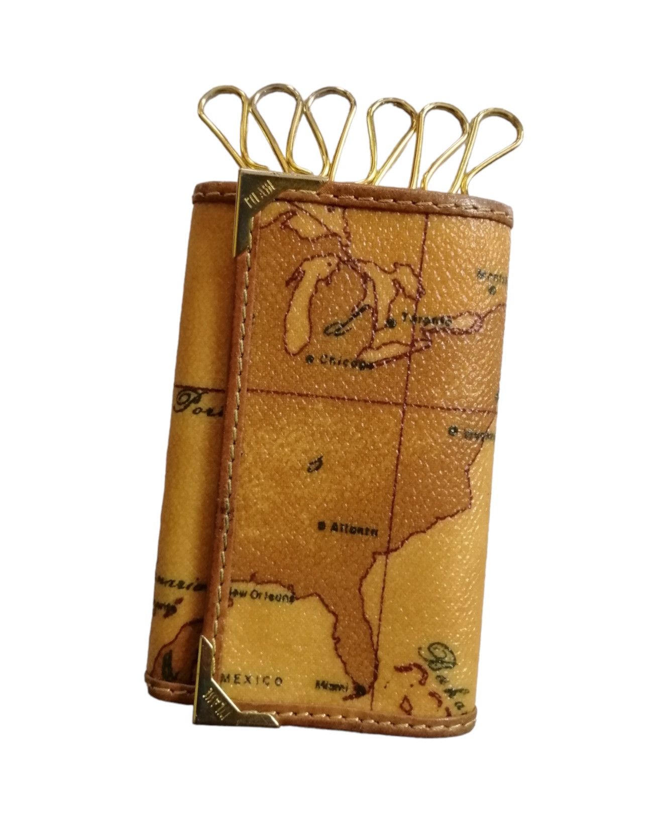 Alviero Martini Vintage Alviero Martini Leather Key Case Wallet Size ONE SIZE - 1 Thumbnail