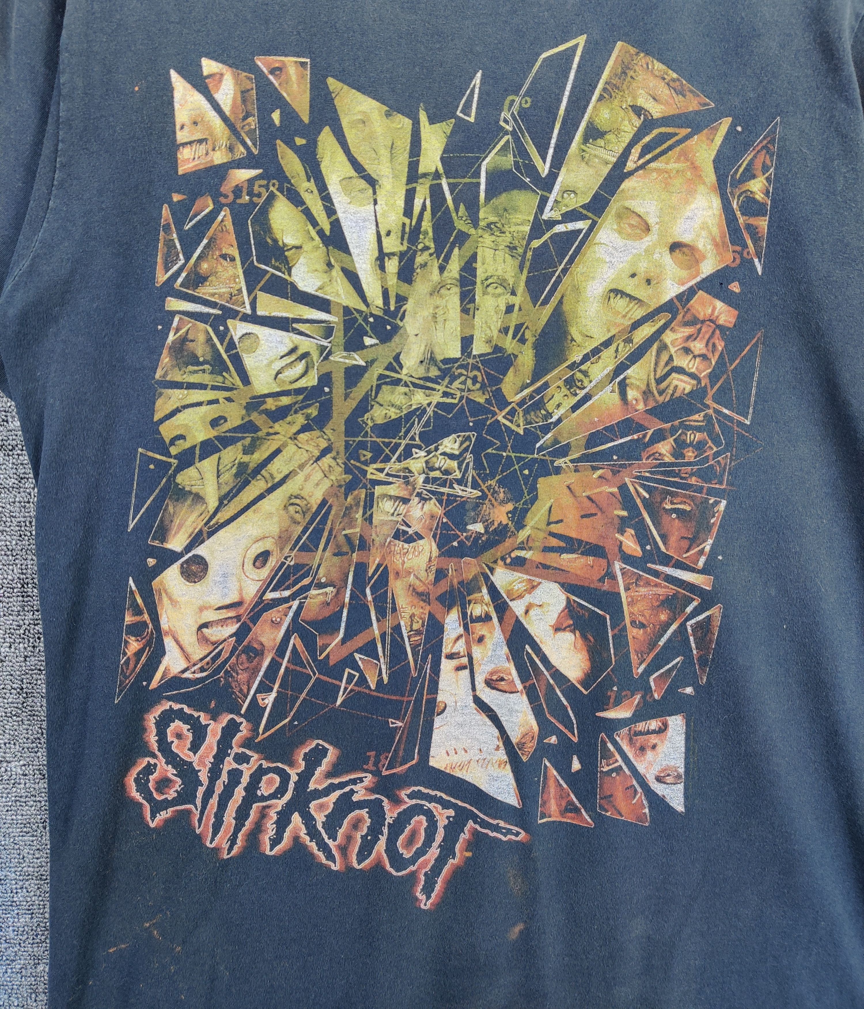 Band Tees Vintage Slipknot Metal Band Tee Tshirt Size US L / EU 52-54 / 3 - 4 Thumbnail
