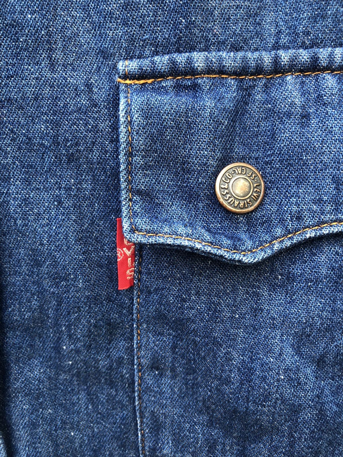 Levi's Vintage 1990 Levi’s Saddle Man Western Denim Shirt Size US L / EU 52-54 / 3 - 8 Thumbnail