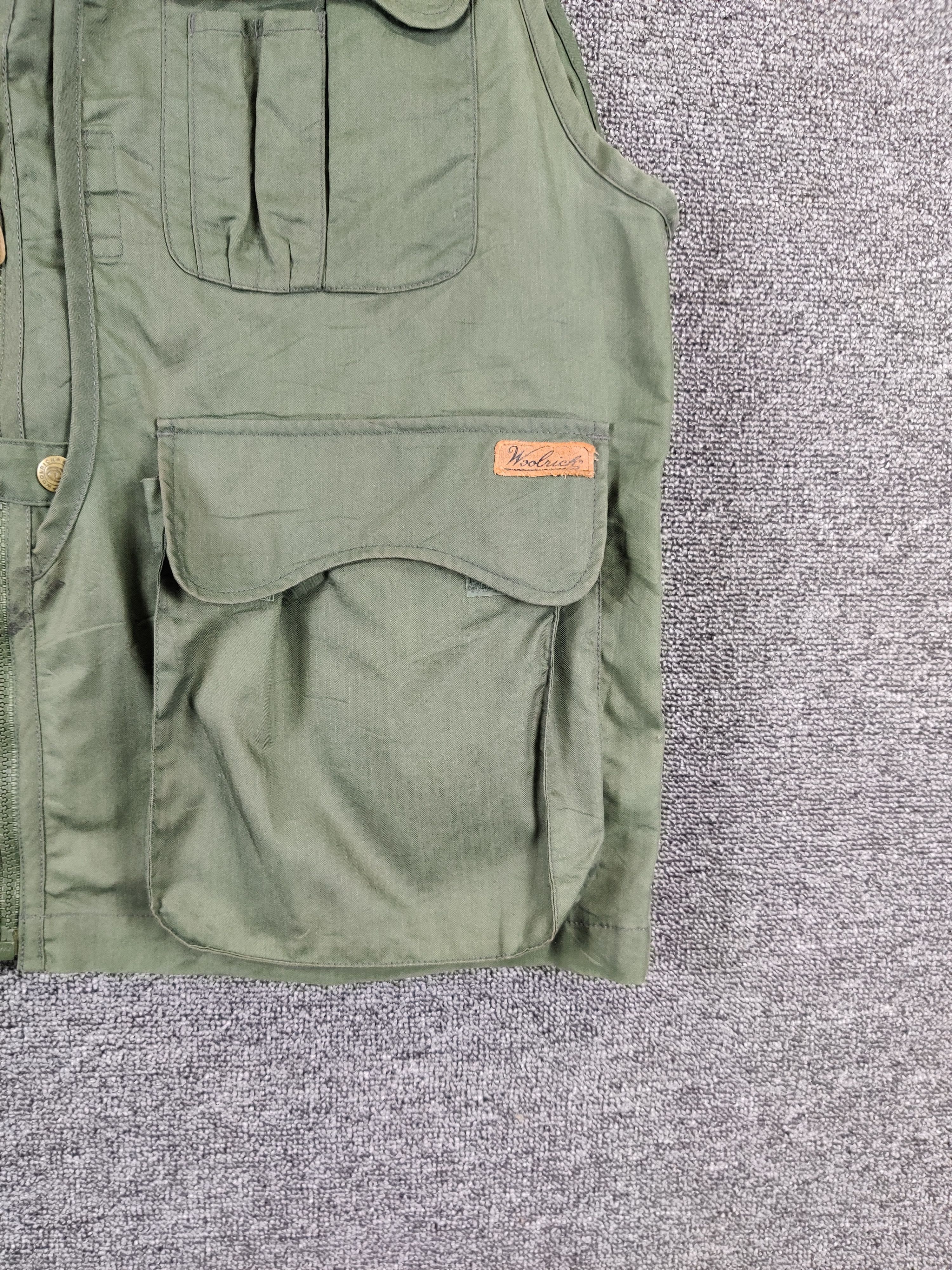 Woolrich Woolen Mills Vintage Woolrich Tactical Pocket Vest Size US XXL / EU 58 / 5 - 3 Thumbnail