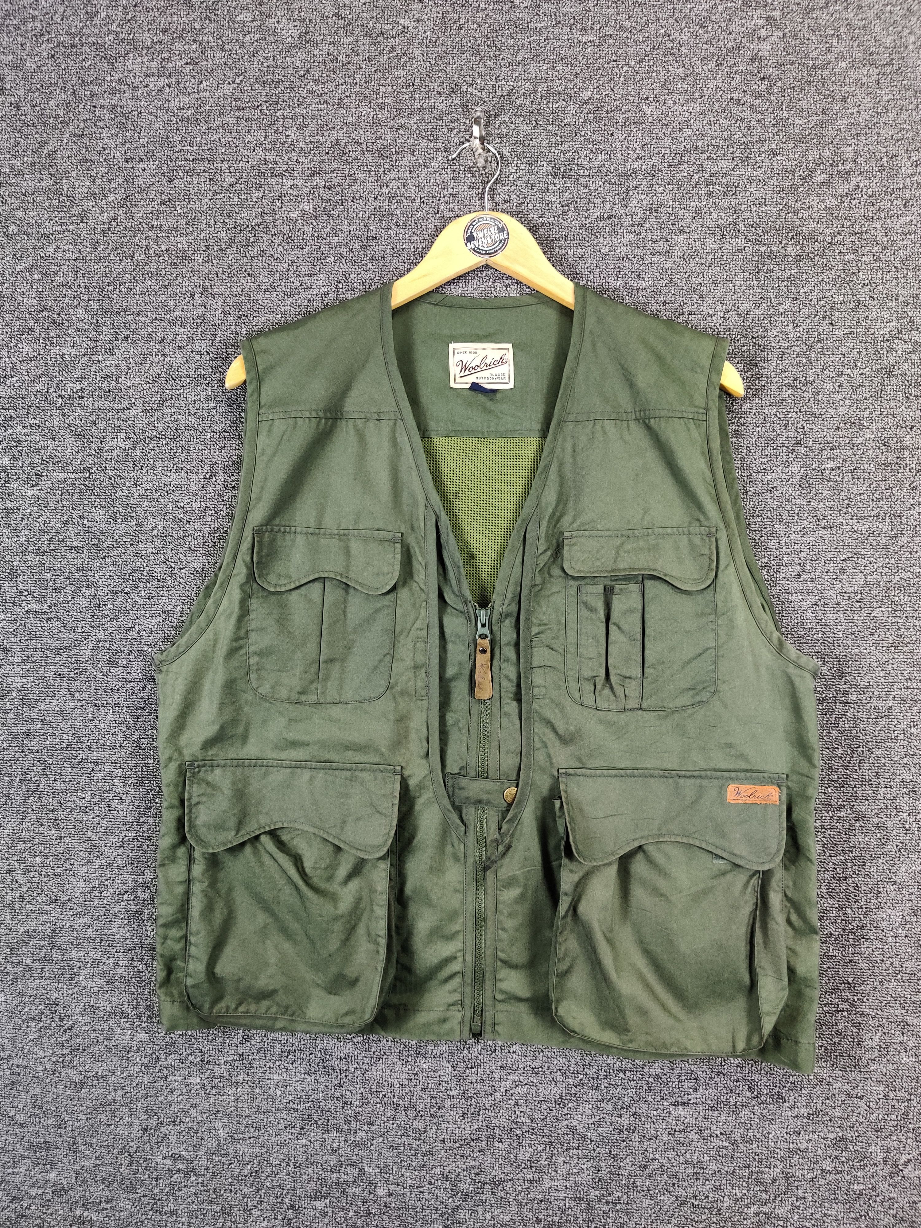 Woolrich Woolen Mills Vintage Woolrich Tactical Pocket Vest Size US XXL / EU 58 / 5 - 2 Thumbnail