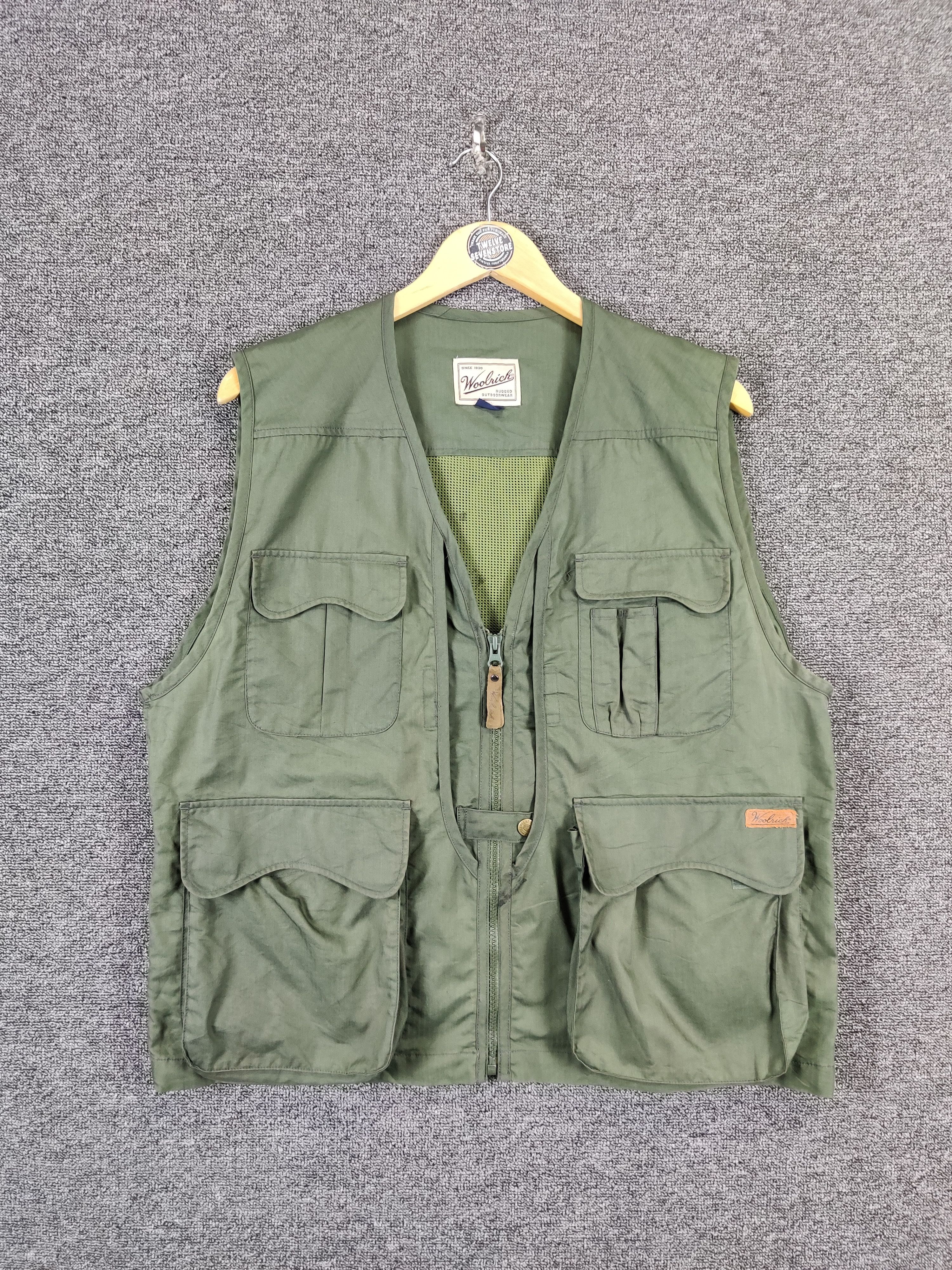 Woolrich Woolen Mills Vintage Woolrich Tactical Pocket Vest Size US XXL / EU 58 / 5 - 1 Thumbnail