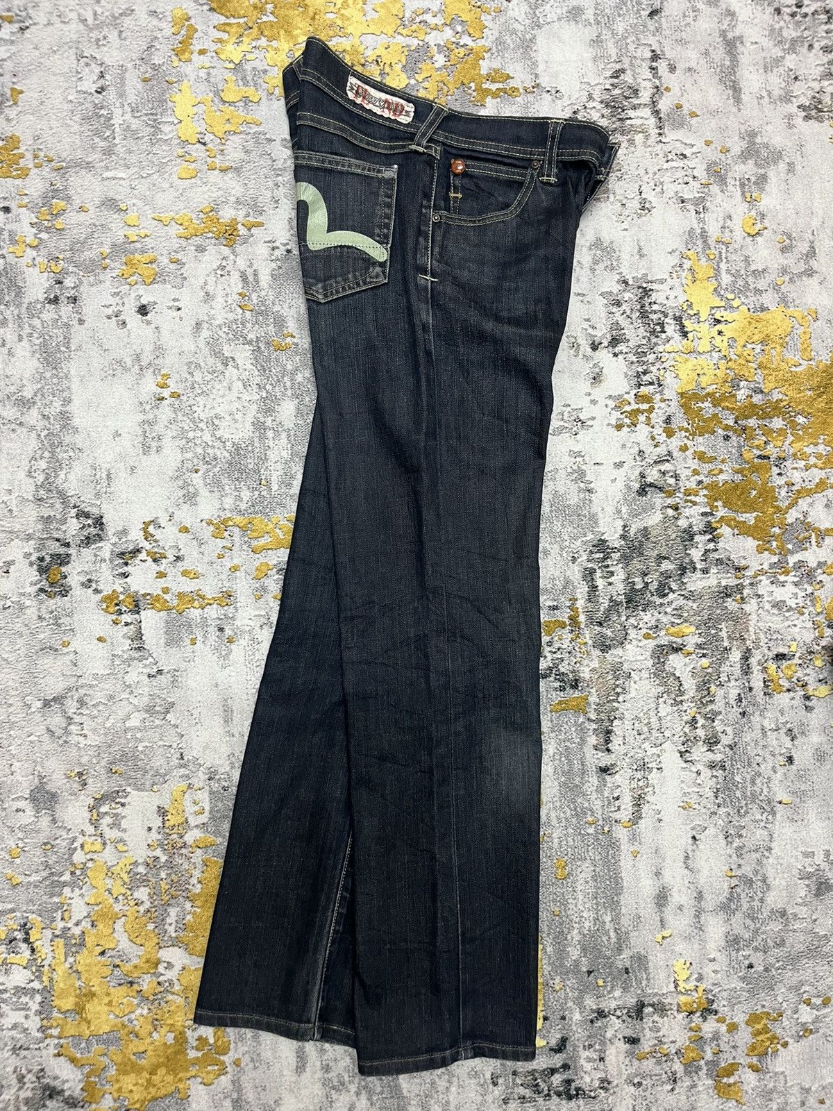 Evisu × Puma EVISU x PUMA Vintage Seagull Denim Japan Jeans Size 30" / US 8 / IT 44 - 7 Thumbnail