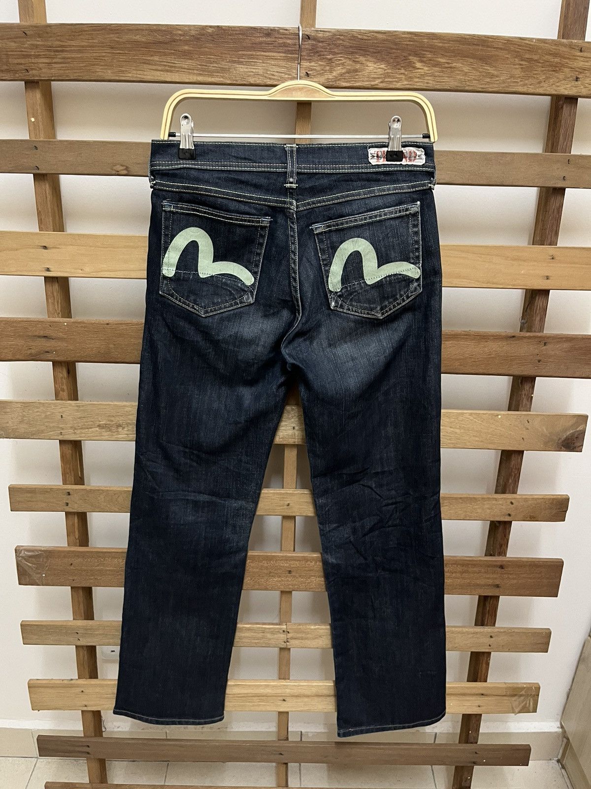 Evisu × Puma EVISU x PUMA Vintage Seagull Denim Japan Jeans Size 30" / US 8 / IT 44 - 4 Thumbnail