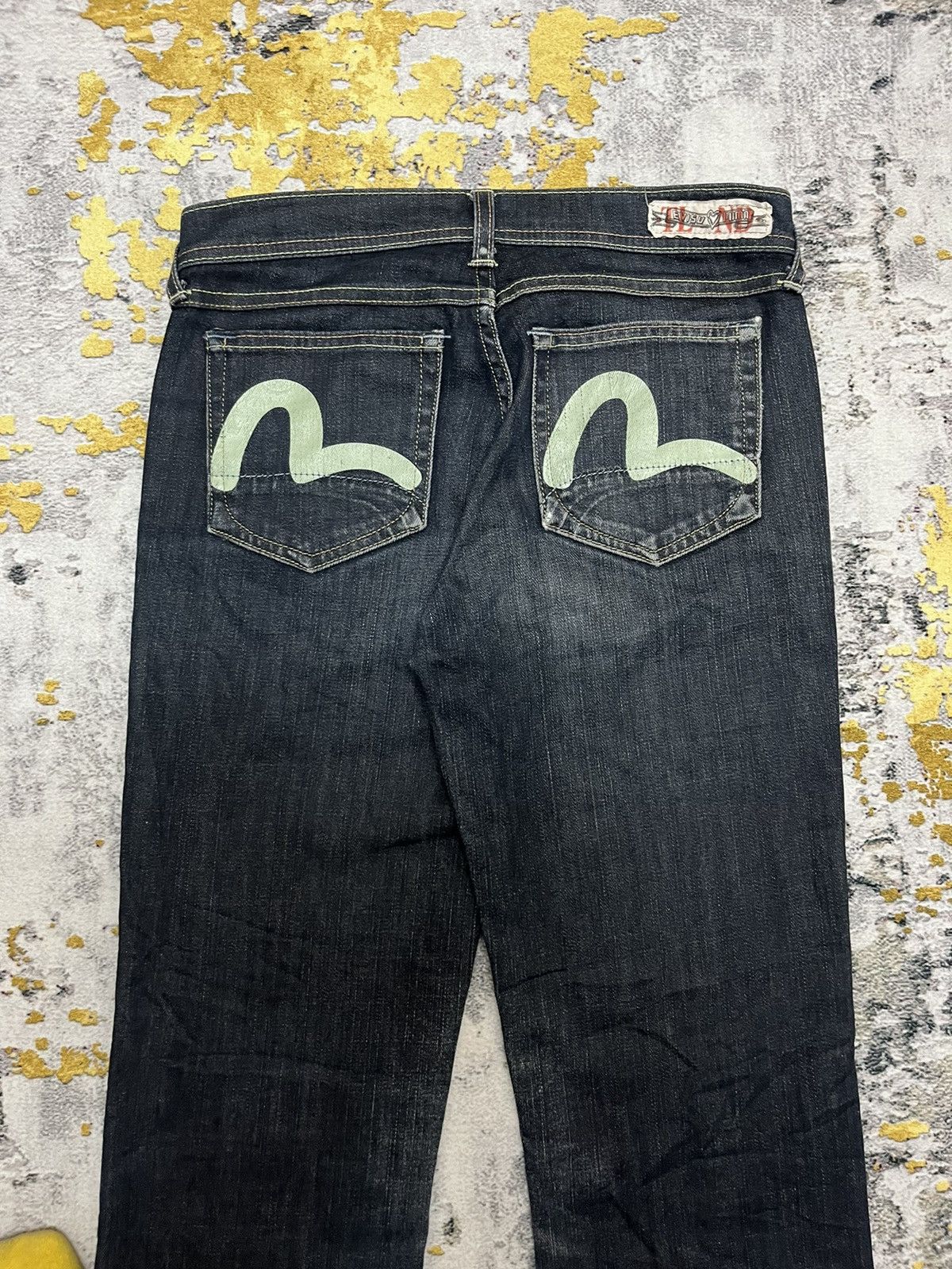 Evisu × Puma EVISU x PUMA Vintage Seagull Denim Japan Jeans Size 30" / US 8 / IT 44 - 10 Thumbnail