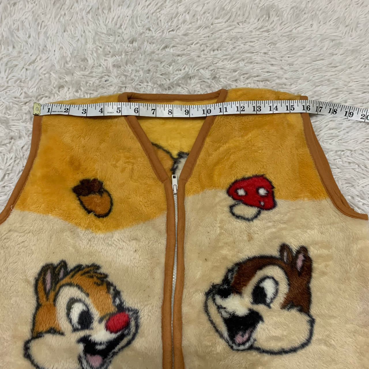 Cartoon Network Rare Vintage Disney Chip n Dale fleece vest Size US S / EU 44-46 / 1 - 5 Thumbnail