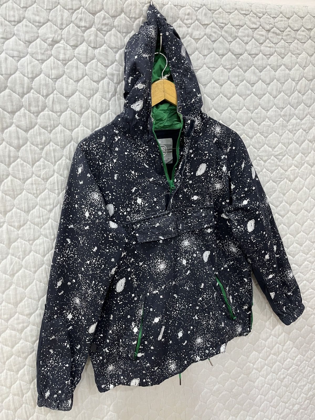 Stussy (Pppp). VTG STUSSY ANORAK FULLPRINT JACKET Size US S / EU 44-46 / 1 - 3 Thumbnail
