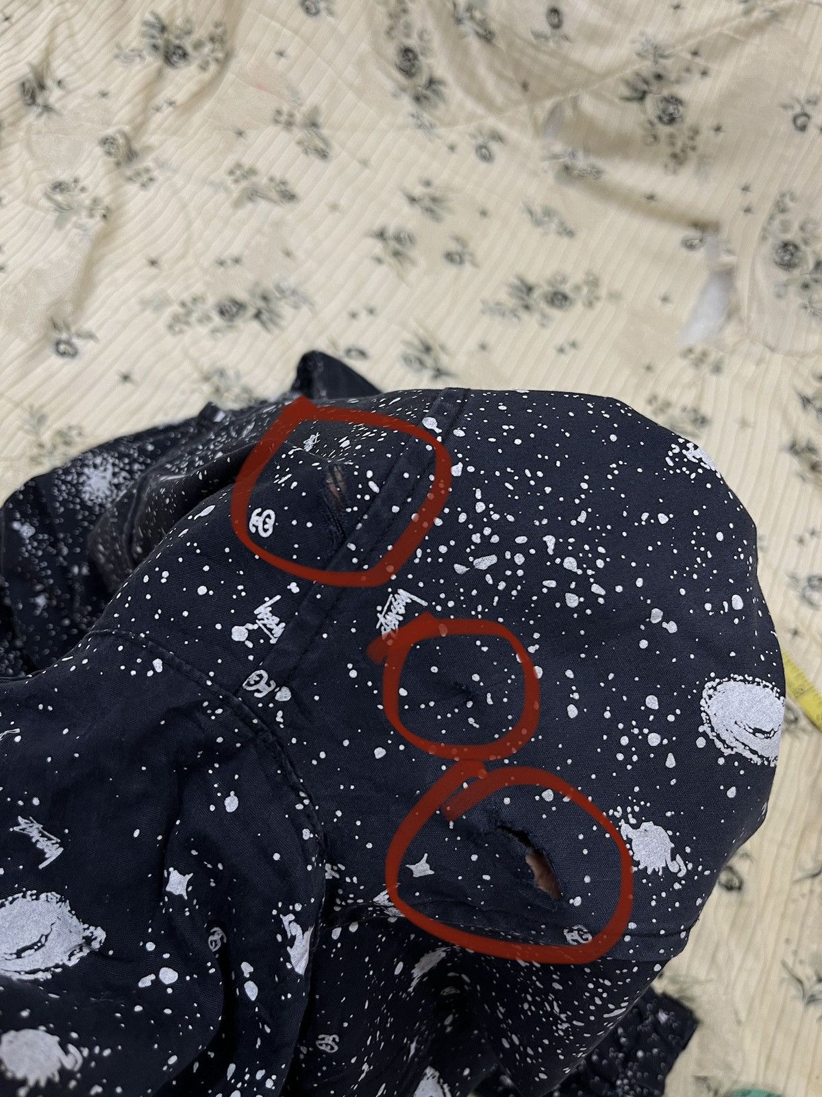 Stussy (Pppp). VTG STUSSY ANORAK FULLPRINT JACKET Size US S / EU 44-46 / 1 - 14 Thumbnail