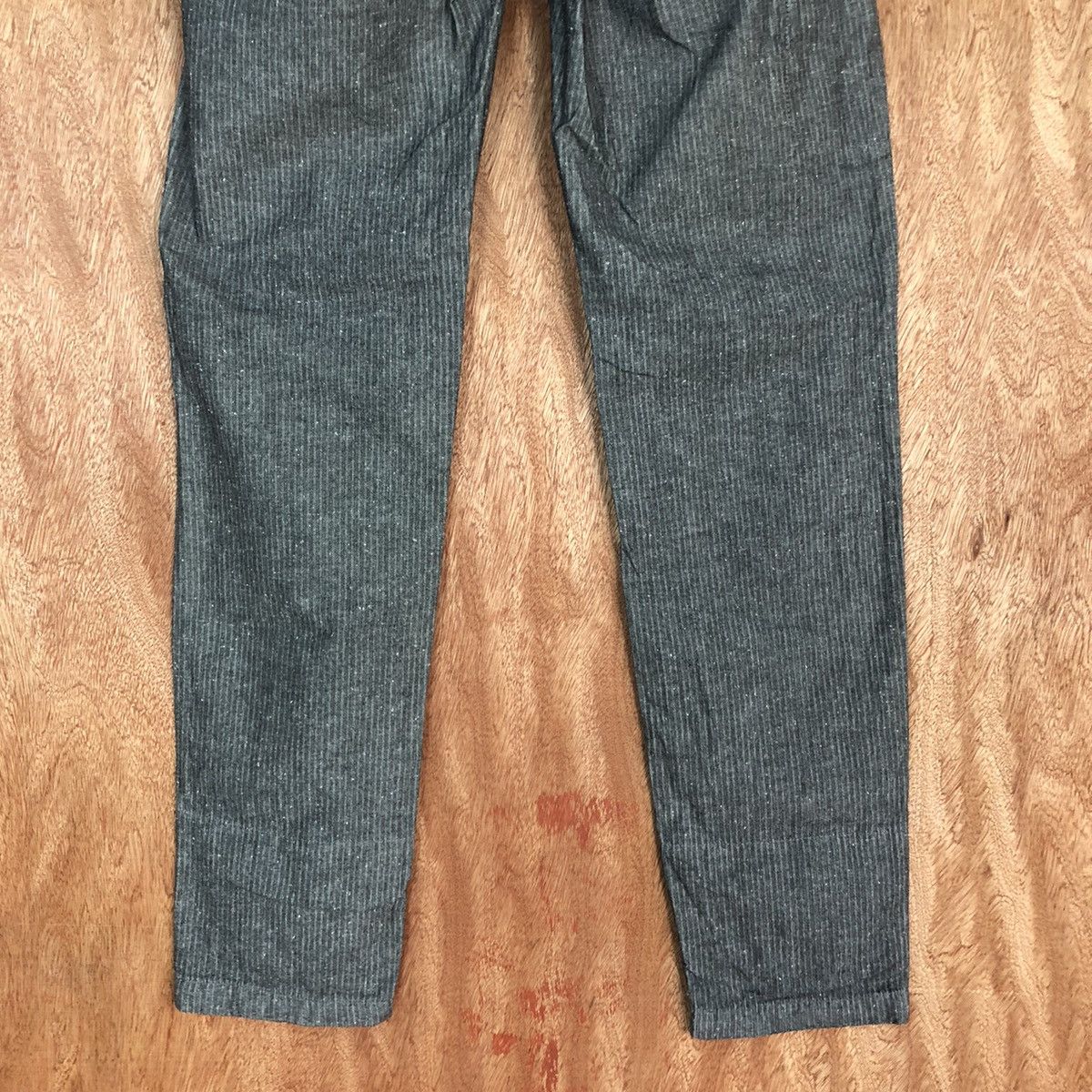 Japanese Brand Male & Co Grey straight Cargo Pants #2644 Size US 32 / EU 48 - 9 Thumbnail