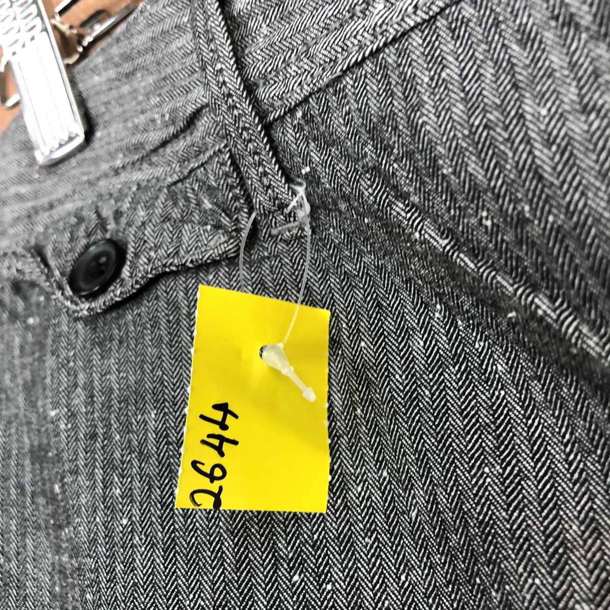 Japanese Brand Male & Co Grey straight Cargo Pants #2644 Size US 32 / EU 48 - 6 Thumbnail