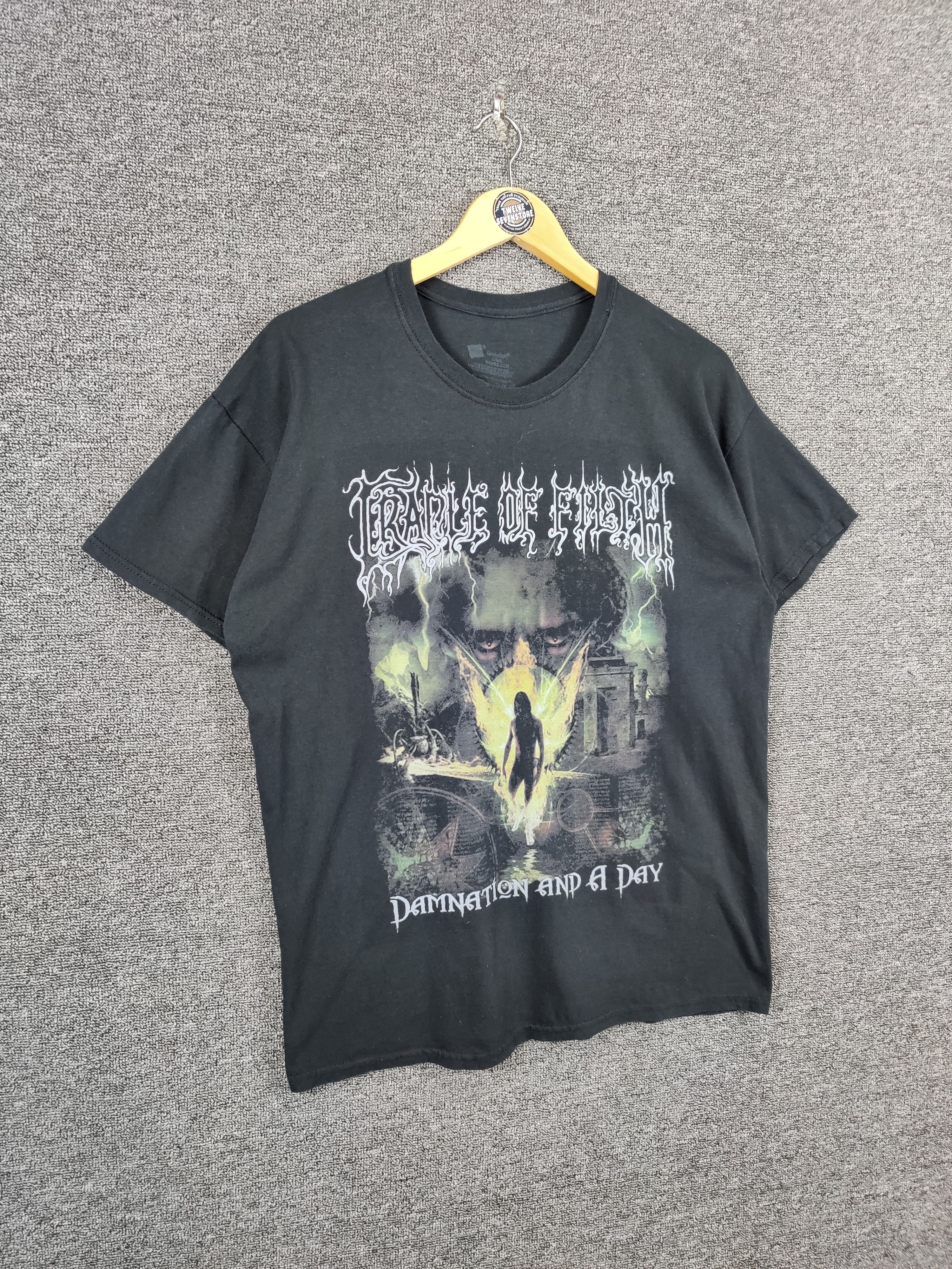 Band Tees Cradle Of Filth "Damnation And A Day" Band Tee Tshirt Size US L / EU 52-54 / 3 - 6 Thumbnail
