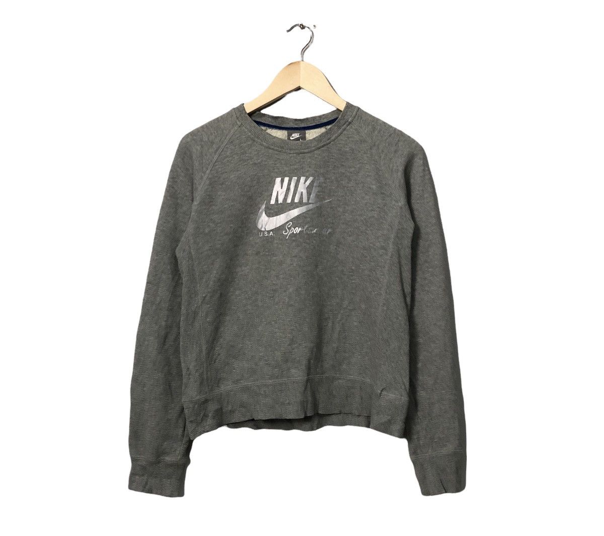Nike Vintage Nike Spell Out Big Logo Sweatshirt Size M / US 6-8 / IT 42-44 - 1 Thumbnail