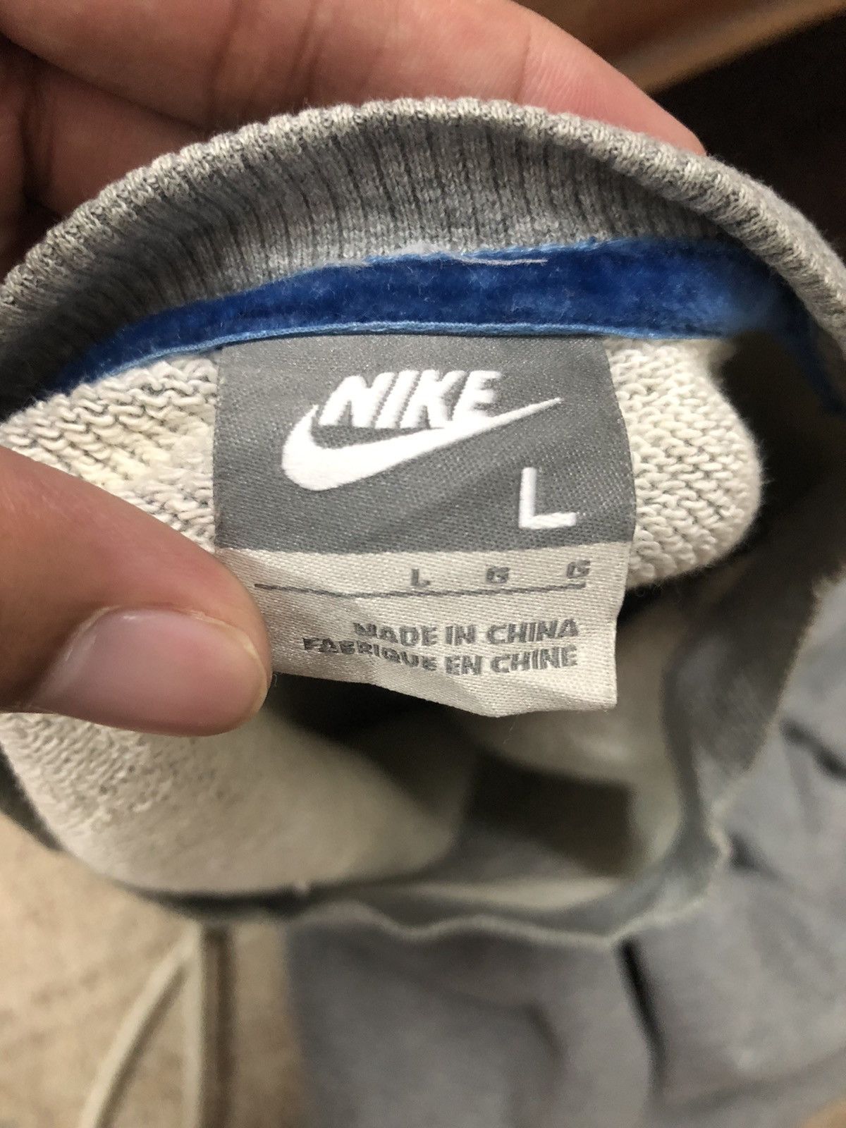 Nike Vintage Nike Spell Out Big Logo Sweatshirt Size M / US 6-8 / IT 42-44 - 9 Thumbnail