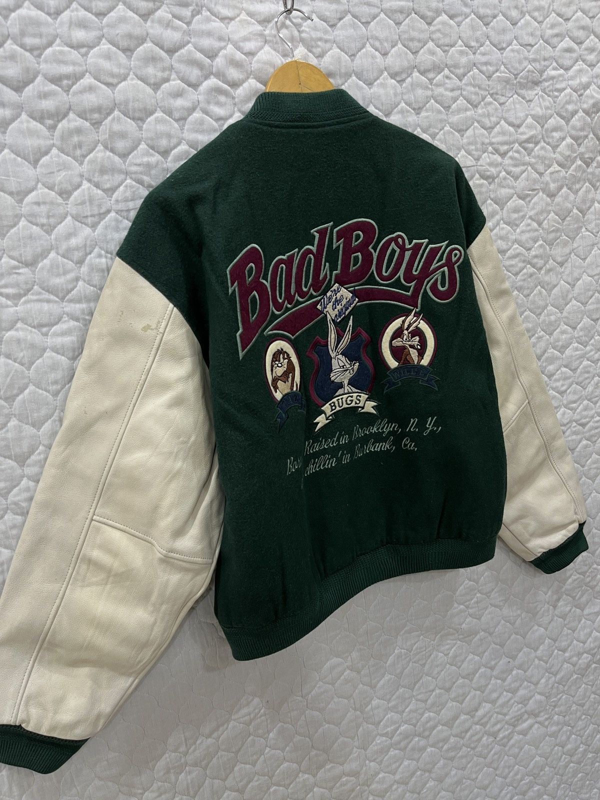 Acme Clothing (Eeee). VINTAGE ACME CLOTHING WARNER BROSS VARSITY JACKET Size US L / EU 52-54 / 3 - 3 Thumbnail