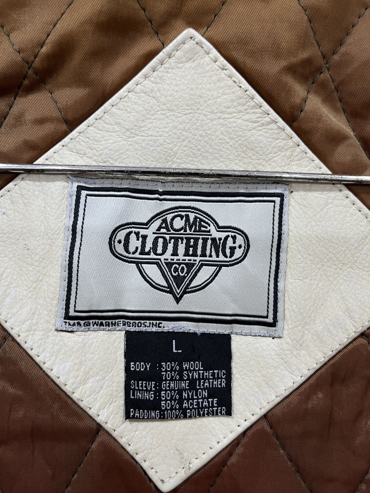 Acme Clothing (Eeee). VINTAGE ACME CLOTHING WARNER BROSS VARSITY JACKET Size US L / EU 52-54 / 3 - 8 Thumbnail