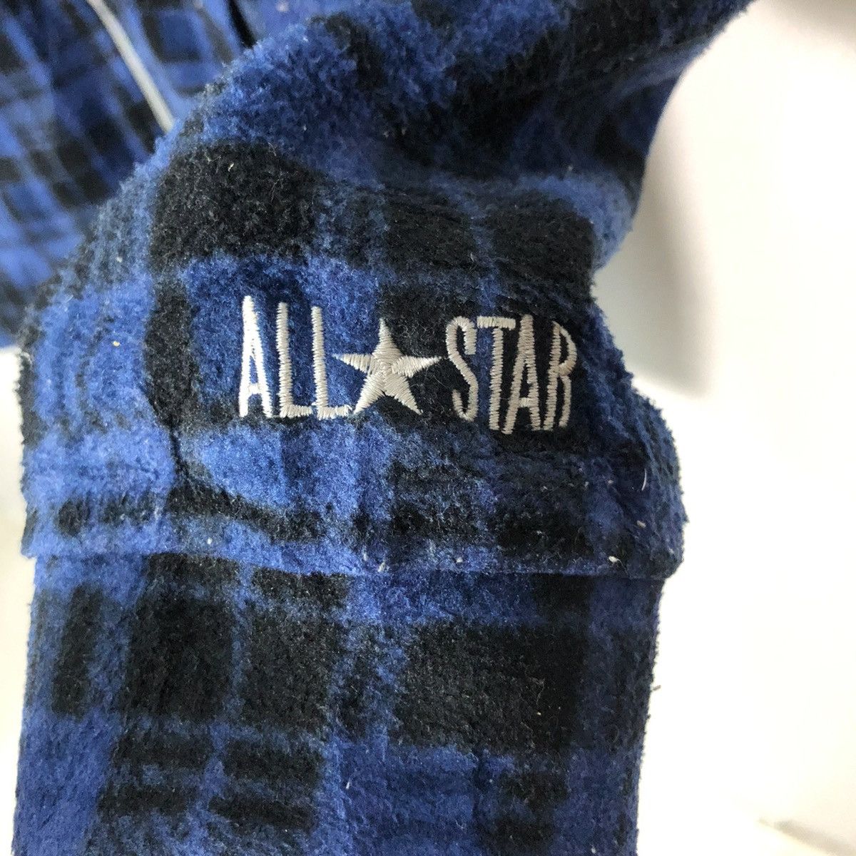 Converse Vintage Converse All Star Embroidery Zipper Ups Plaid Jacket Size US L / EU 52-54 / 3 - 9 Thumbnail