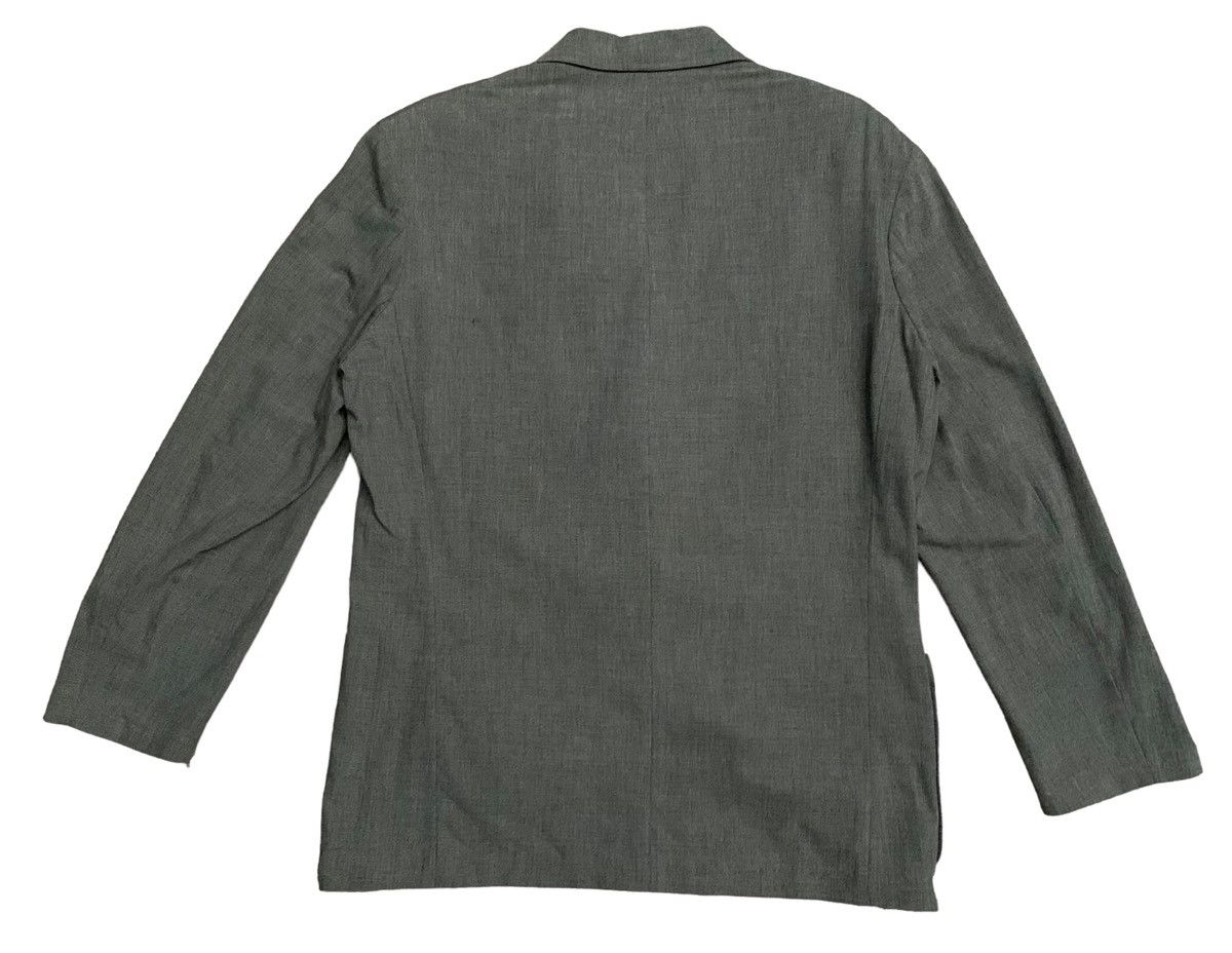 Yohji Yamamoto Vintage Japanese Brand Yohji Yamamoto Linen Jacket 1990s Size US M / EU 48-50 / 2 - 2 Thumbnail