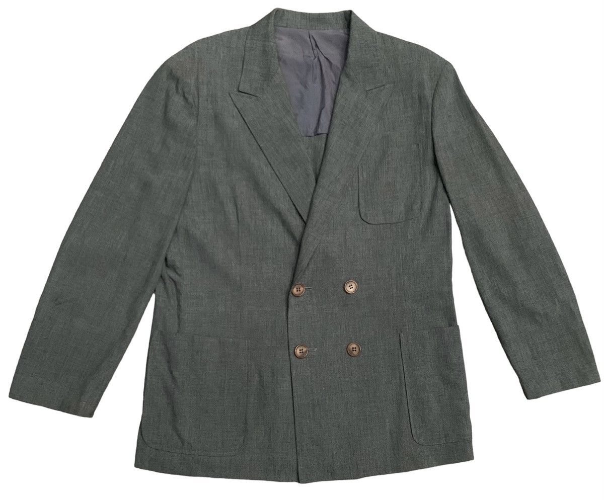 Yohji Yamamoto Vintage Japanese Brand Yohji Yamamoto Linen Jacket 1990s Size US M / EU 48-50 / 2 - 1 Thumbnail