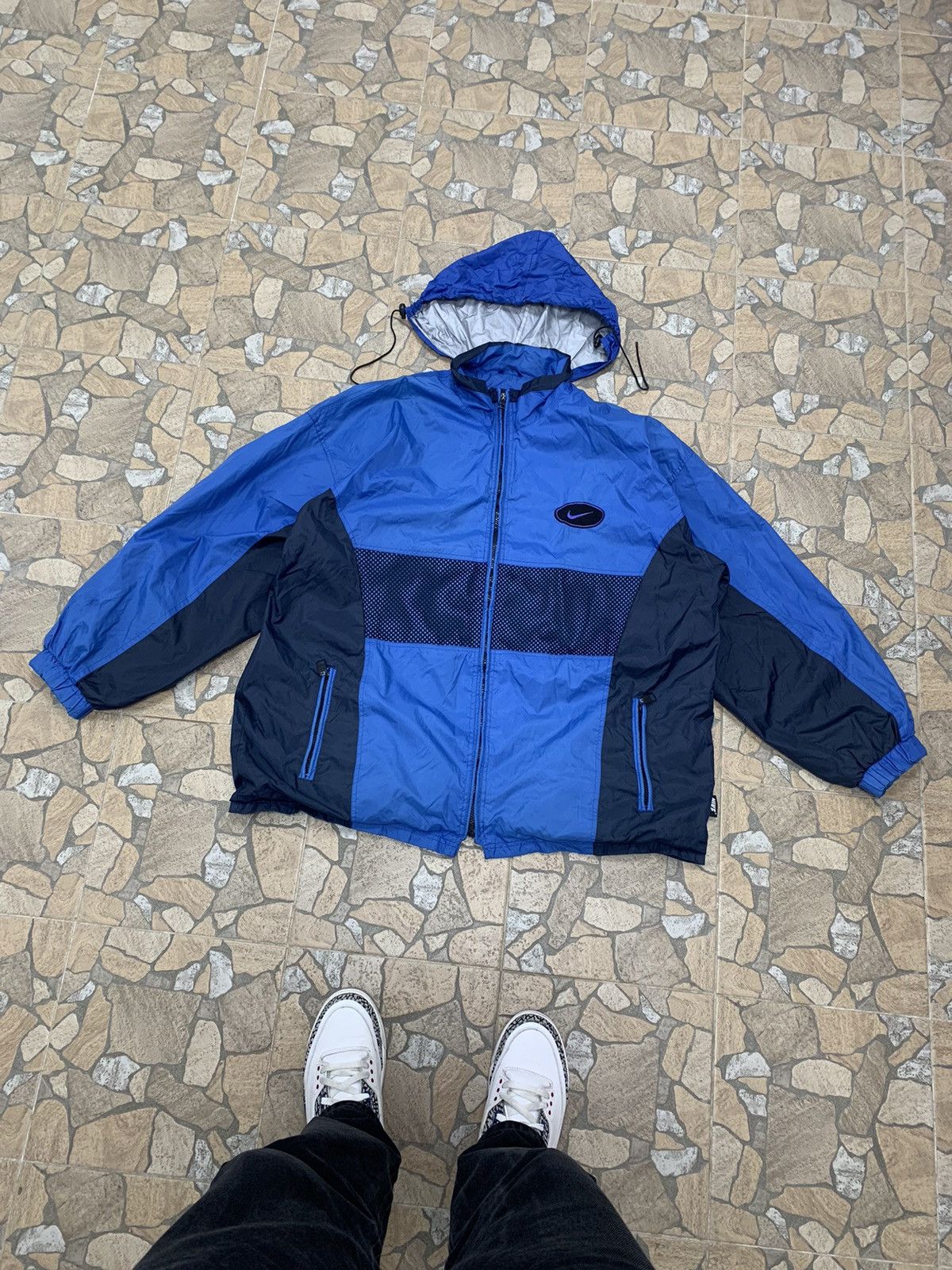 Vintage Vintage Nike Agassi Big Logo Jacket Size US XXL / EU 58 / 5 - 8 Thumbnail