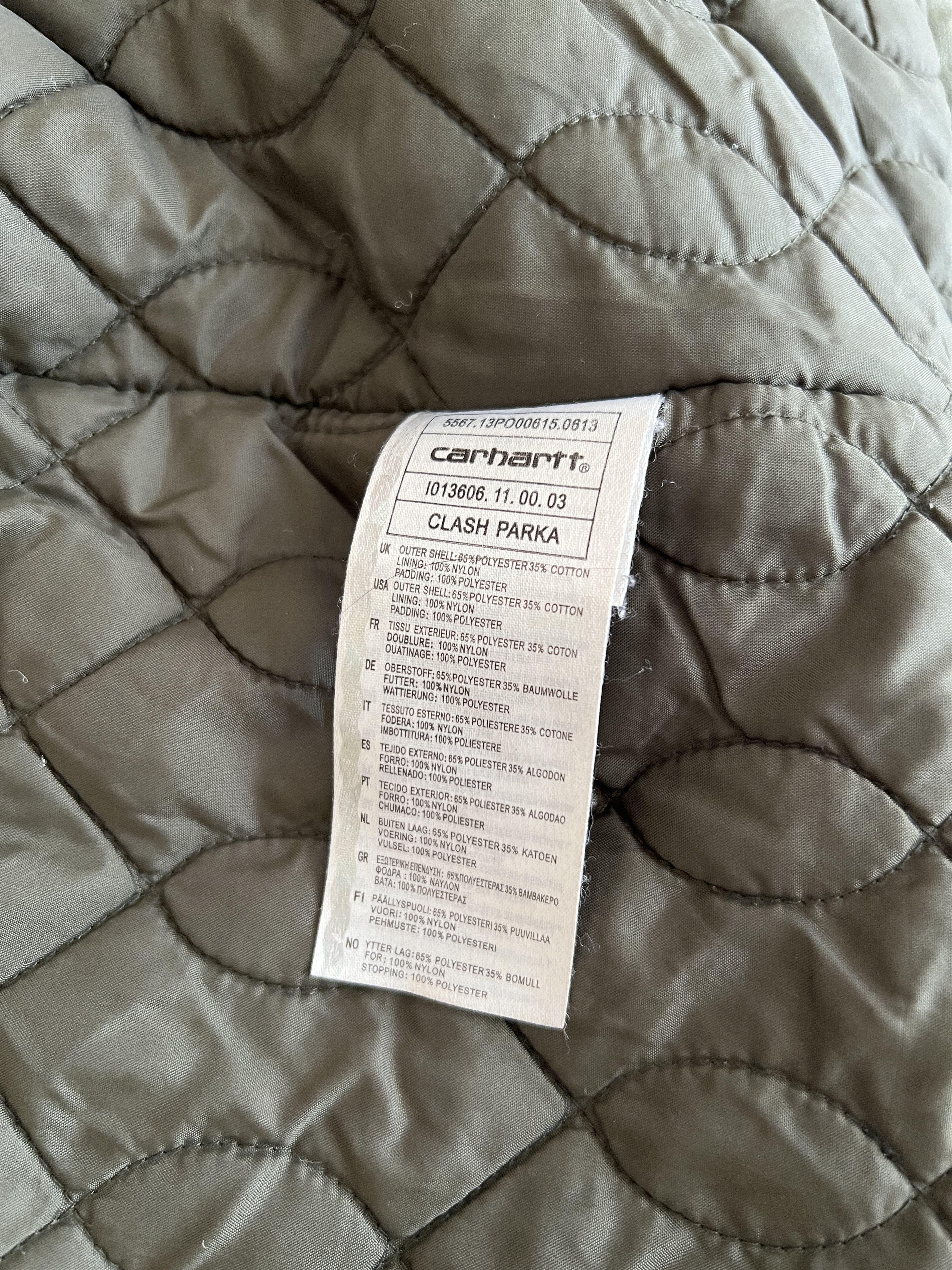 Carhartt Wip Clash Fishtail Parka Size US M / EU 48-50 / 2 - 6 Thumbnail