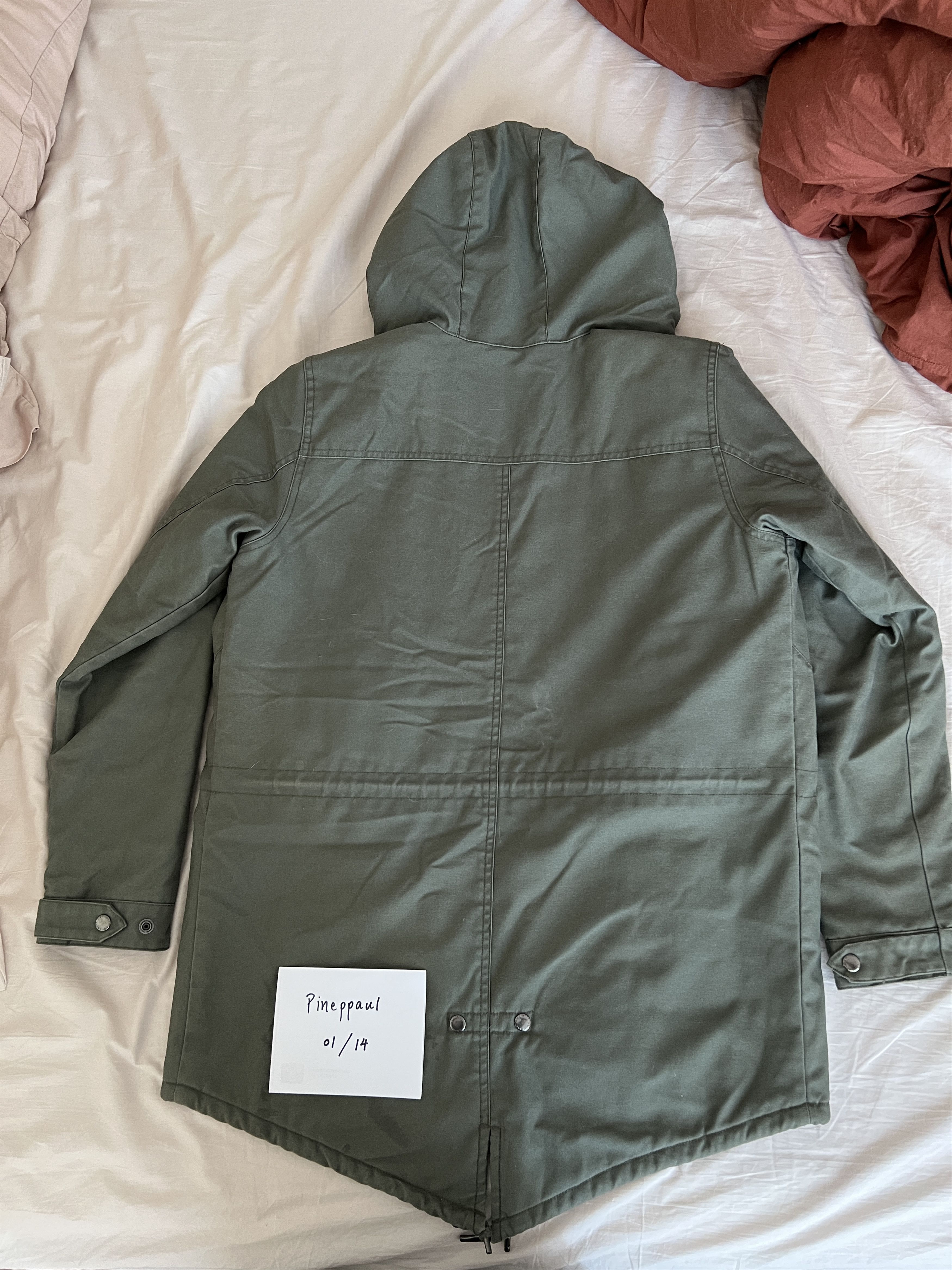 Carhartt Wip Clash Fishtail Parka Size US M / EU 48-50 / 2 - 2 Thumbnail