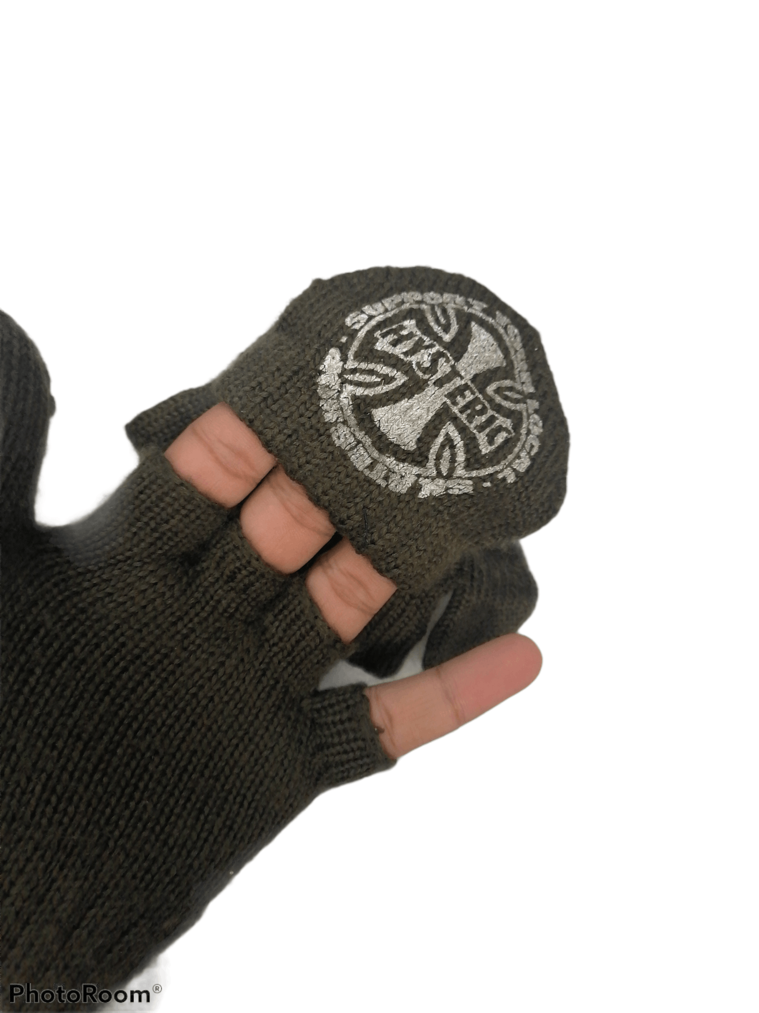 Hysteric Glamour × Japanese Brand Sickkk🔥Hysteric Glamour Skateshop Knit Glove SMALL SIZE Size ONE SIZE - 3 Thumbnail