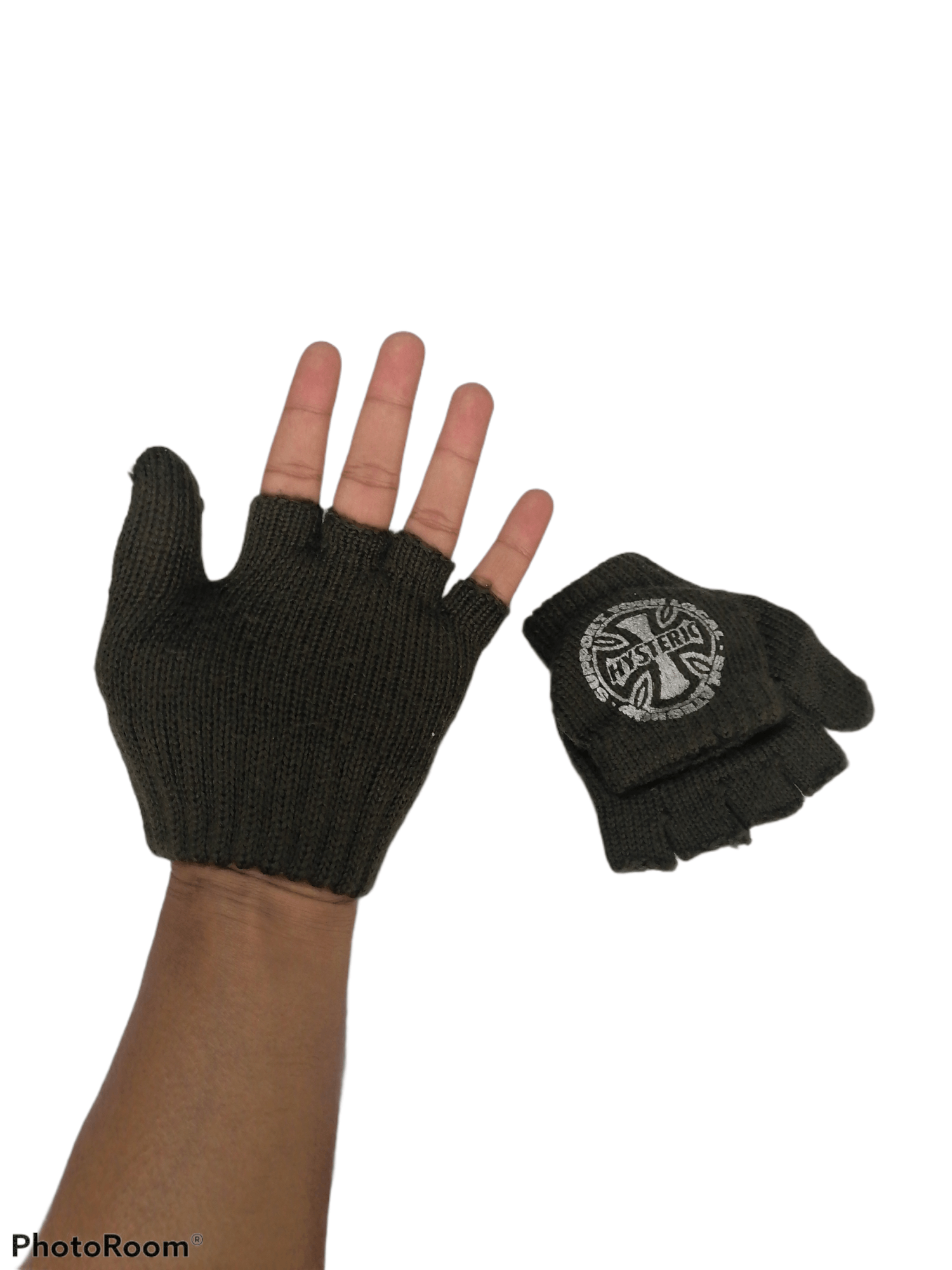 Hysteric Glamour × Japanese Brand Sickkk🔥Hysteric Glamour Skateshop Knit Glove SMALL SIZE Size ONE SIZE - 2 Thumbnail