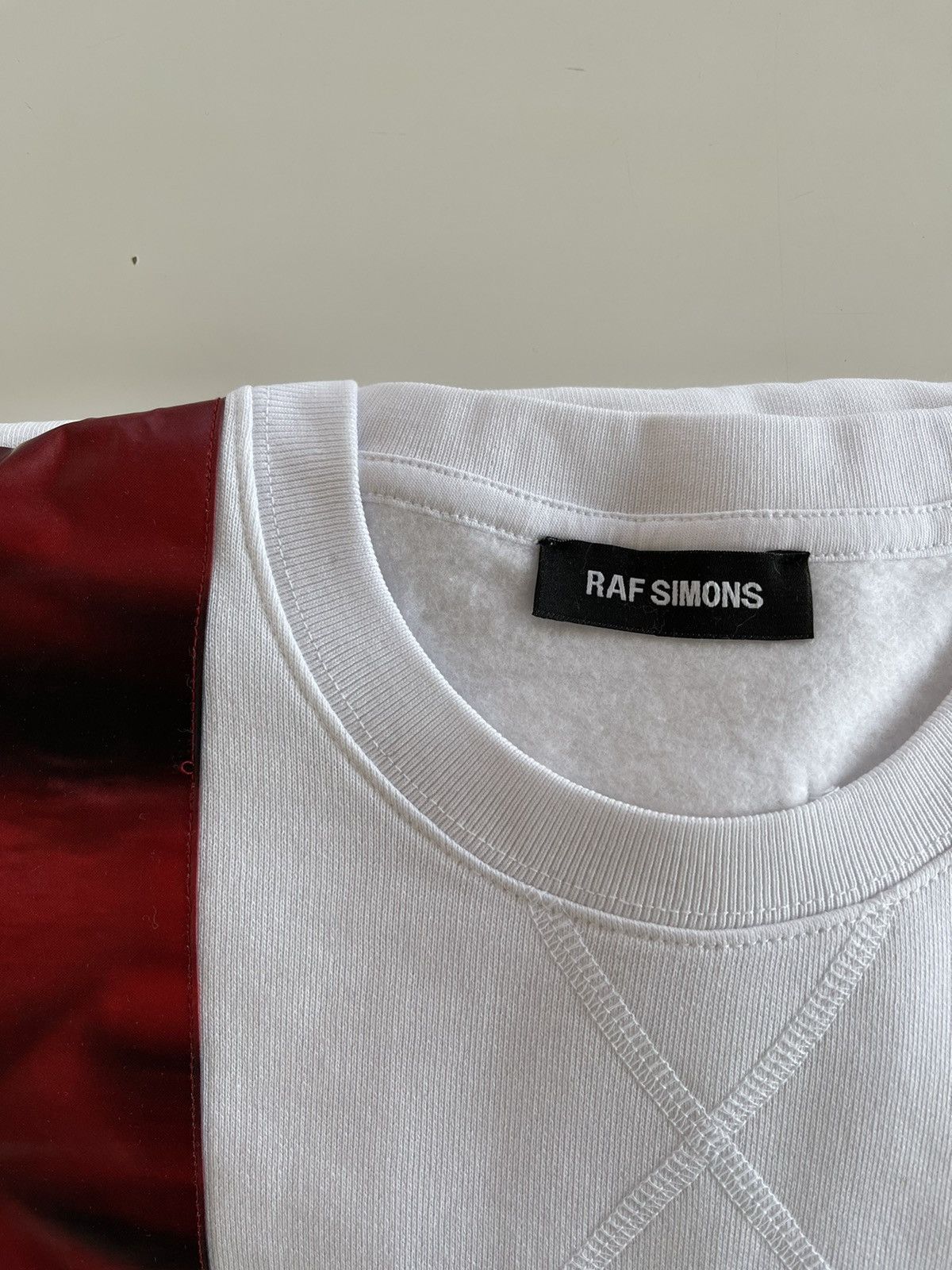 Raf Simons Raf Simons Oversized Blue Velvet Sweatshirt Size US S / EU 44-46 / 1 - 5 Thumbnail