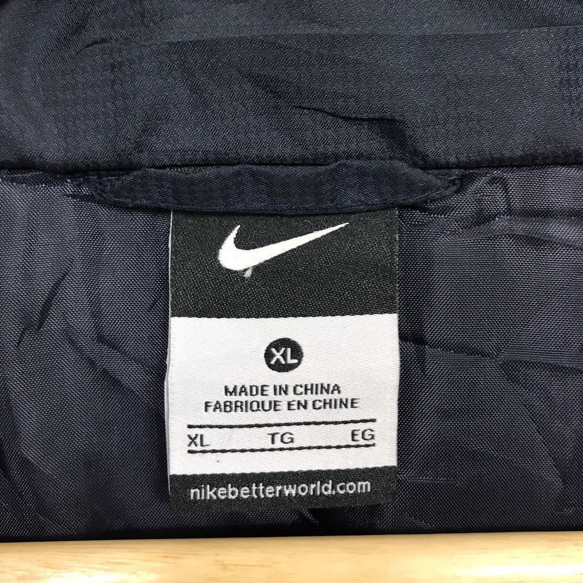 Nike 🔊🔥FINAL DROP🔥💢Vintage Nike navy blue jacket Size US XL / EU 56 / 4 - 6 Thumbnail