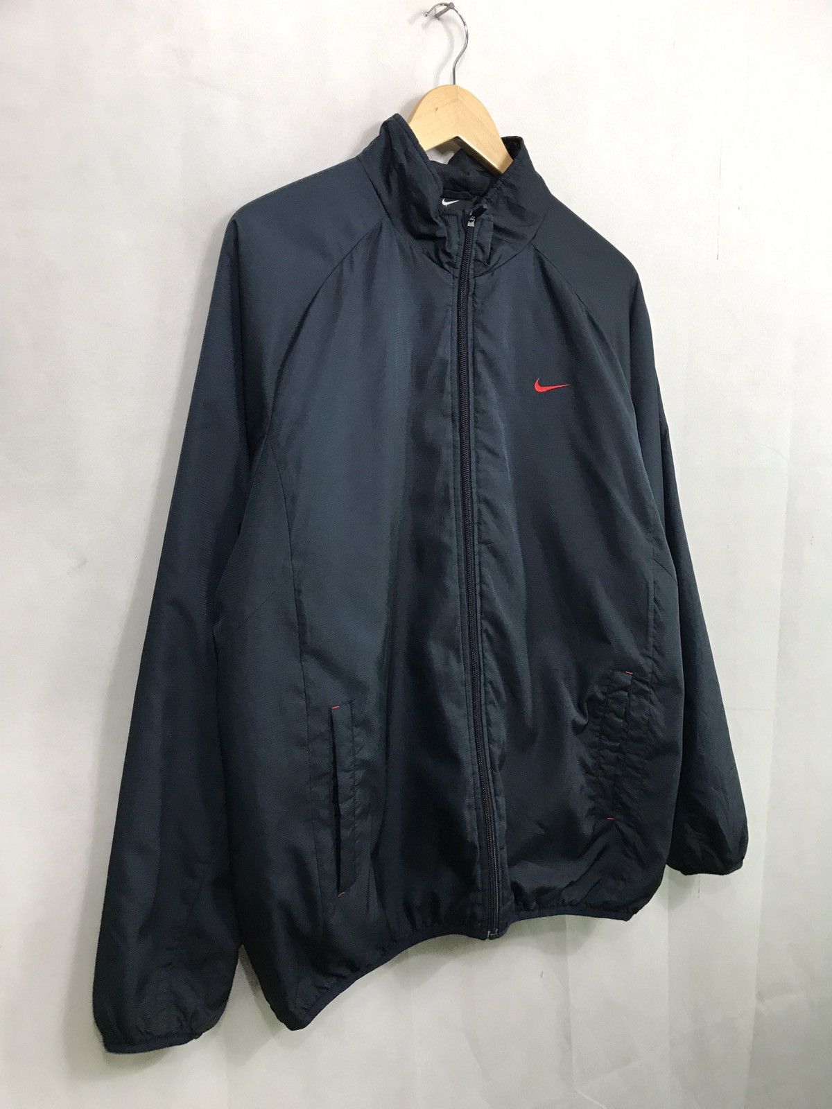 Nike 🔊🔥FINAL DROP🔥💢Vintage Nike navy blue jacket Size US XL / EU 56 / 4 - 3 Thumbnail
