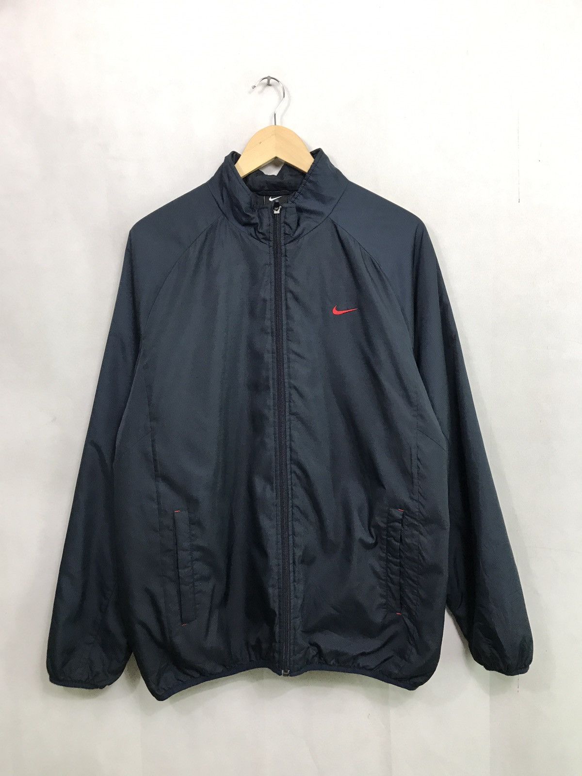 Nike 🔊🔥FINAL DROP🔥💢Vintage Nike navy blue jacket Size US XL / EU 56 / 4 - 1 Thumbnail