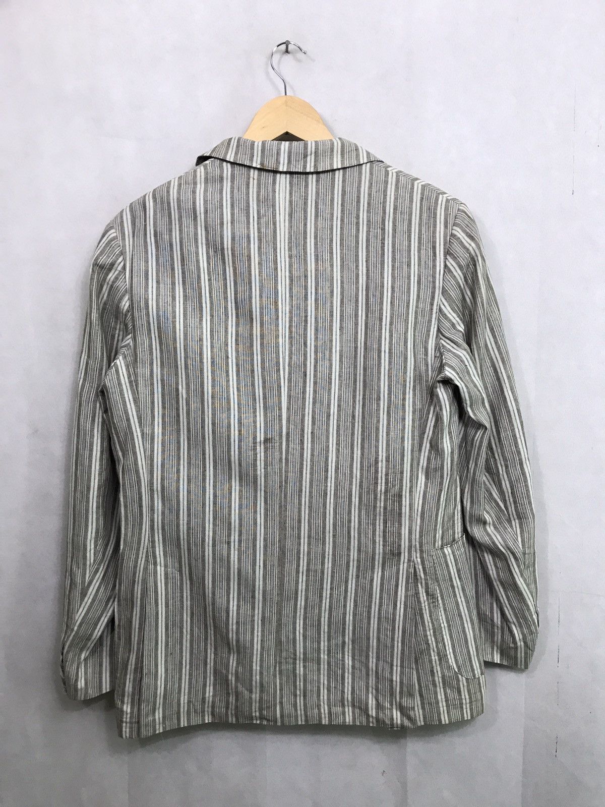 Other 🔥Flannel bay napoli linen hikory design made in italy Size US M / EU 48-50 / 2 - 5 Thumbnail
