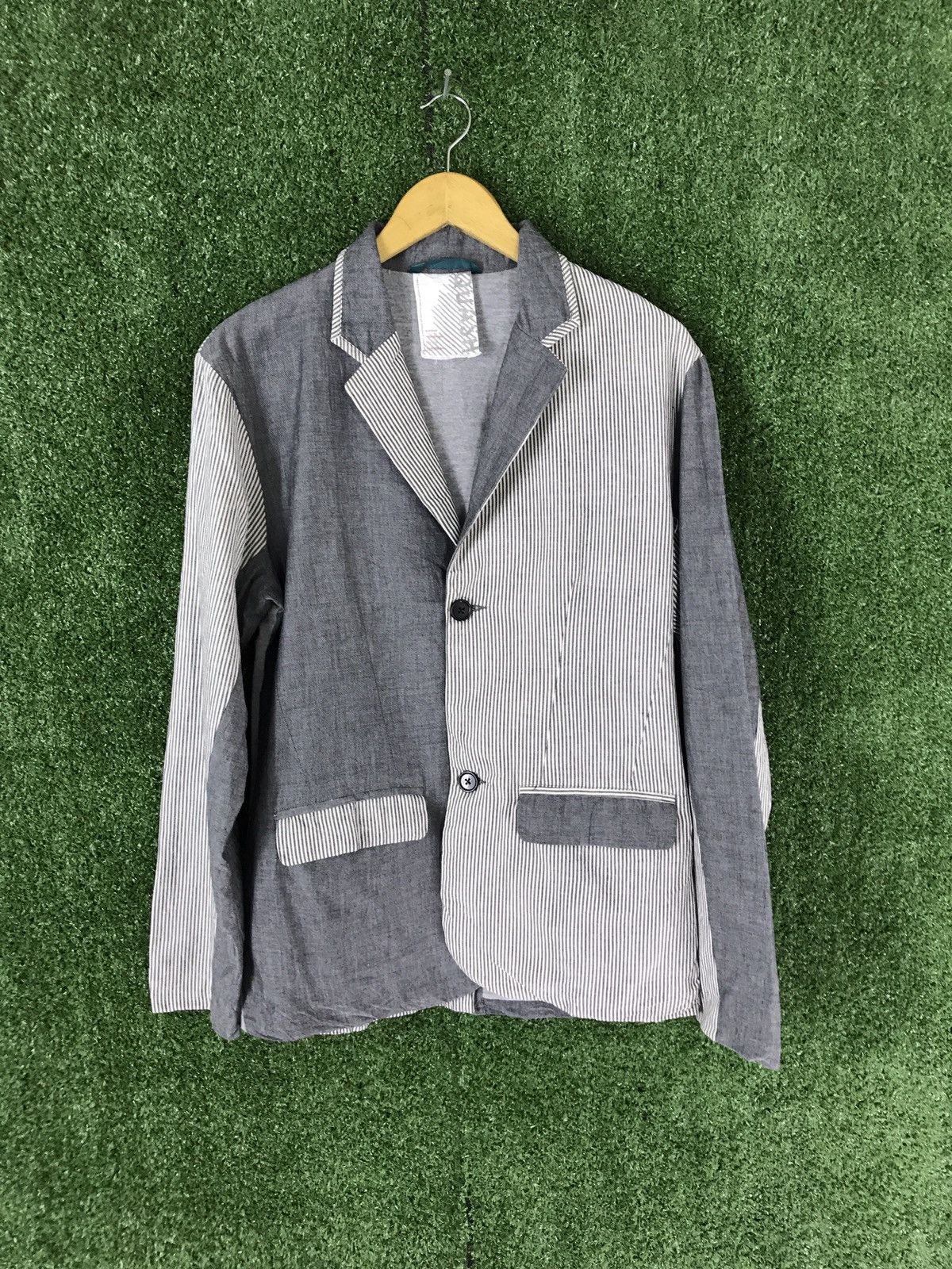 Japanese Brand 🔥FINAL DROP🔥QUASH HIKORY SHIRT CHORE BLAZER DESIGN JACKET Size US M / EU 48-50 / 2 - 1 Thumbnail