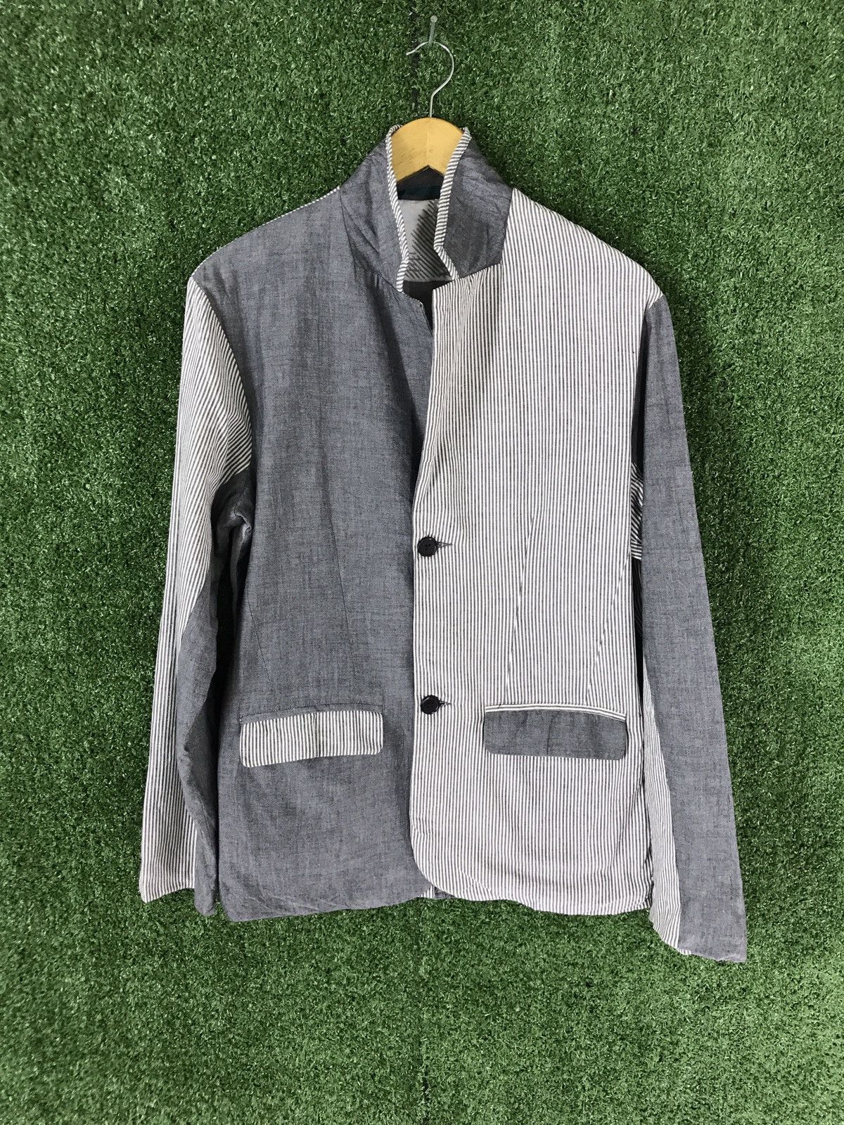 Japanese Brand 🔥FINAL DROP🔥QUASH HIKORY SHIRT CHORE BLAZER DESIGN JACKET Size US M / EU 48-50 / 2 - 2 Thumbnail