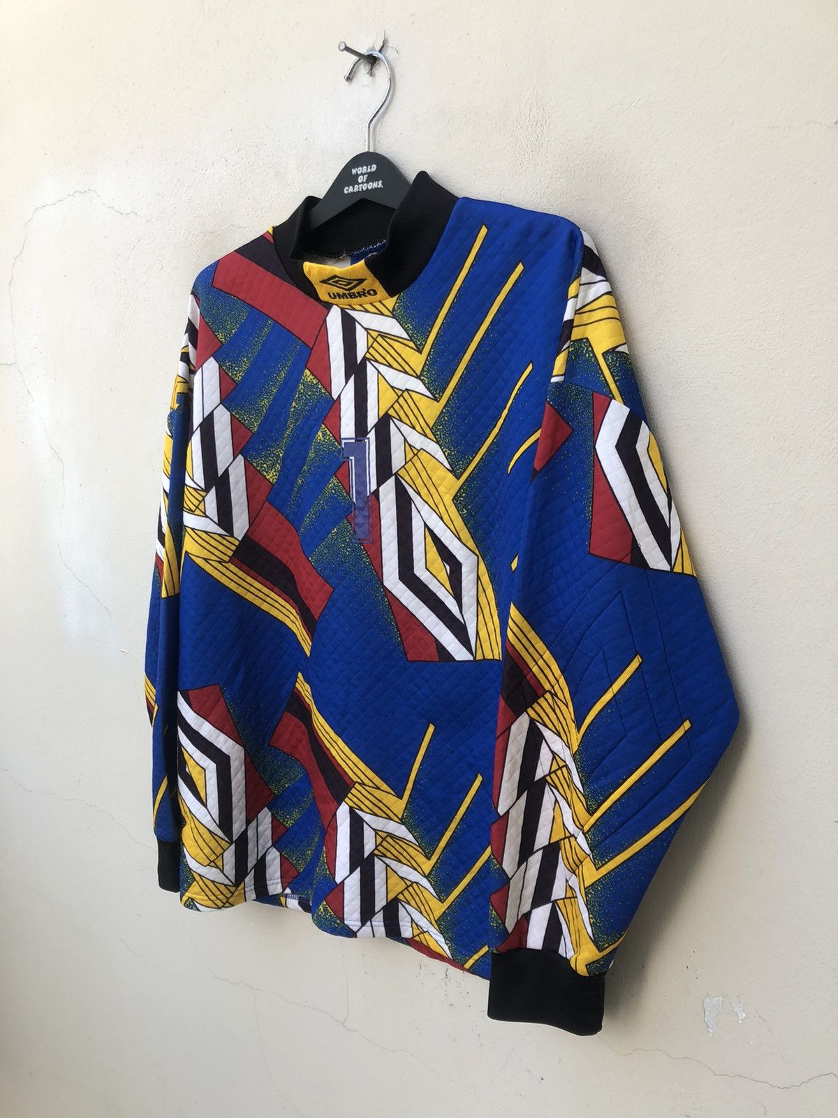 Umbro Vintage 90s UMBRO Goal Keeper Soccer Jersey Size US M / EU 48-50 / 2 - 5 Thumbnail
