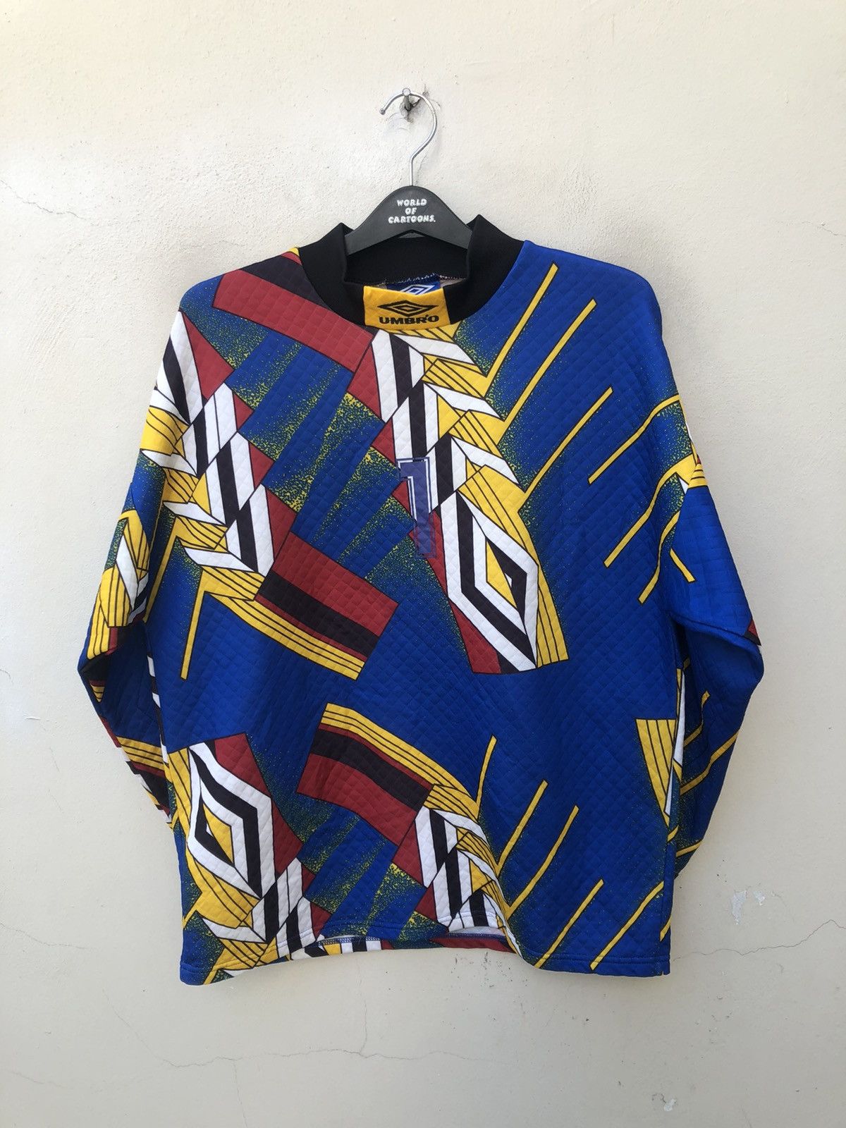 Umbro Vintage 90s UMBRO Goal Keeper Soccer Jersey Size US M / EU 48-50 / 2 - 8 Thumbnail